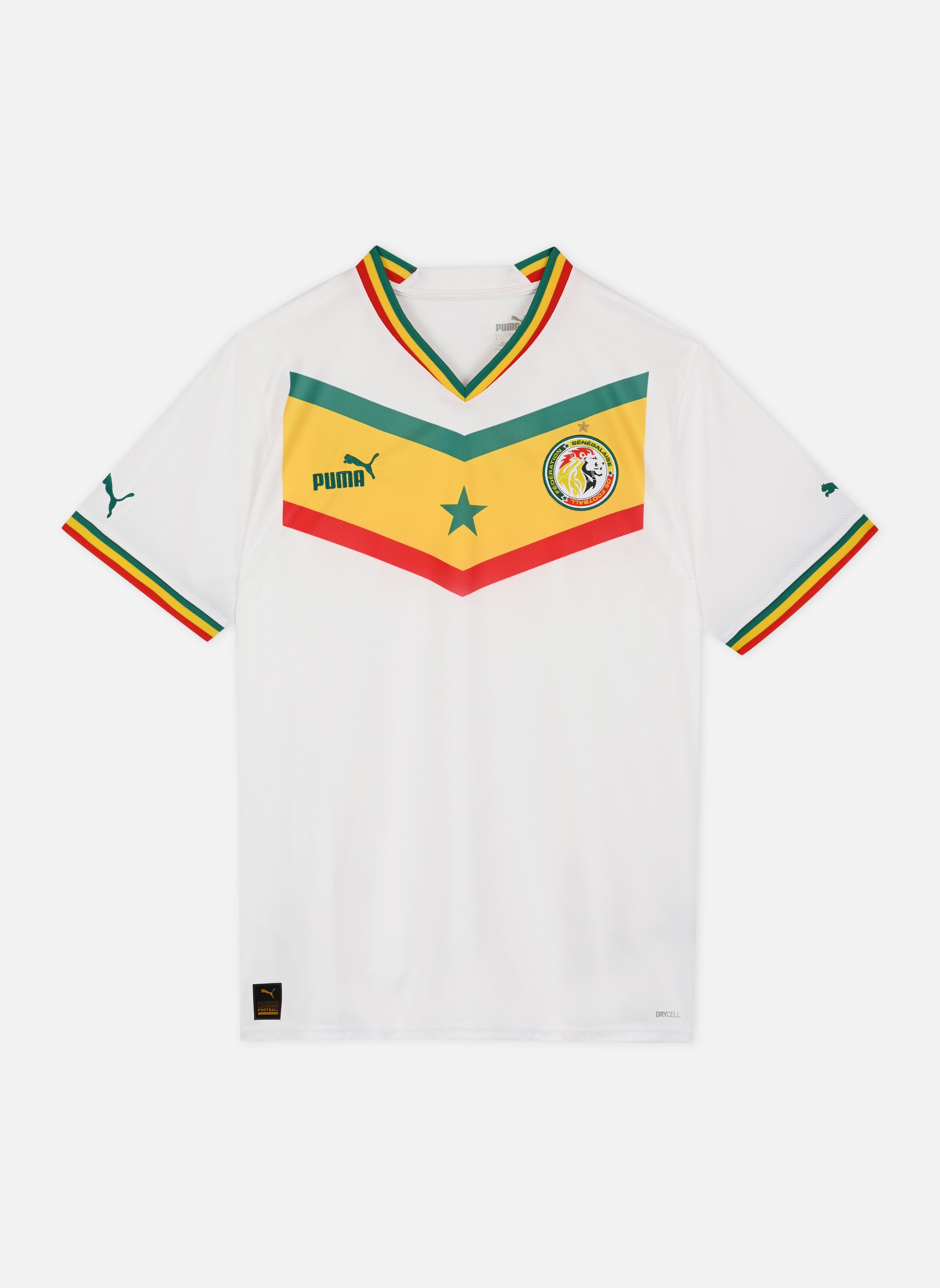 Tee-shirts manches courtes Maillot de foot Sénégal replica W - Unis femme multicolore Puma Tee-shirts manches courtes Maillot de foot Sénégal replica W - Unis femme multicolore PUMA WHITE-PEPPER GREEN