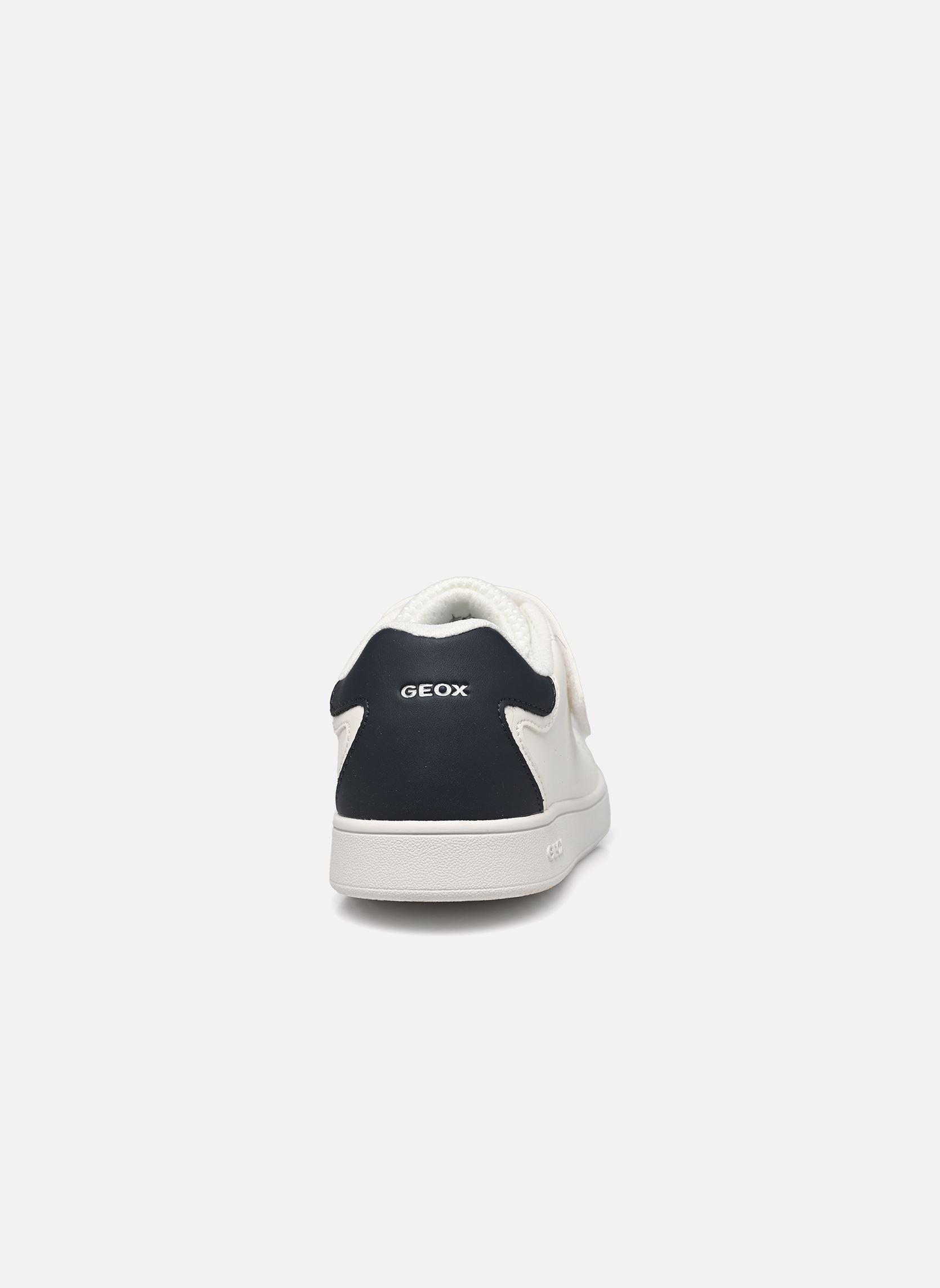 Baskets basses J Eclyper Boy garçon blanc Geox Baskets basses J Eclyper Boy garçon blanc Blanc / Bleu Marine