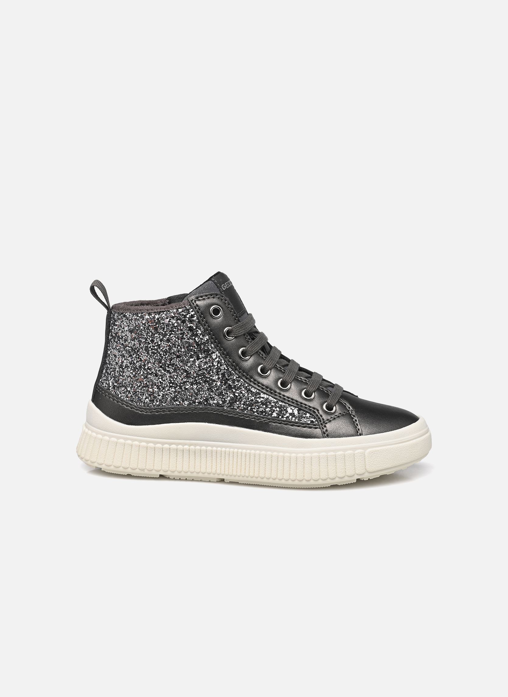 Baskets hautes J Laquinny Girl fille argent Geox Baskets hautes J Laquinny Girl fille argent Argent Foncé