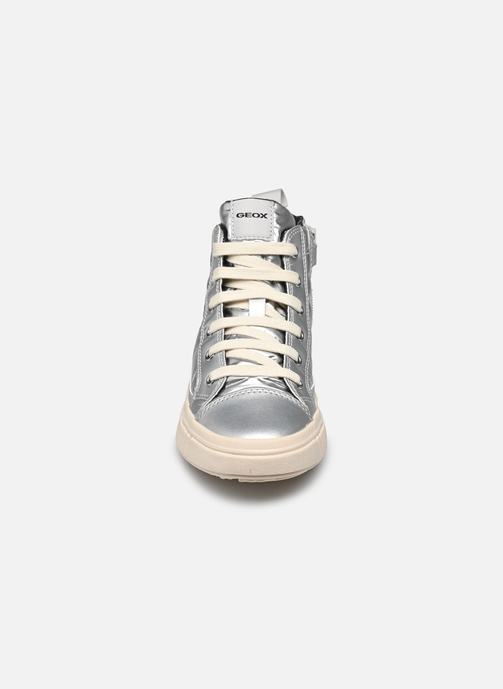 Sneakers alte J Laquinny Girl bambina argento Geox Sneakers alte J Laquinny Girl bambina argento Argent