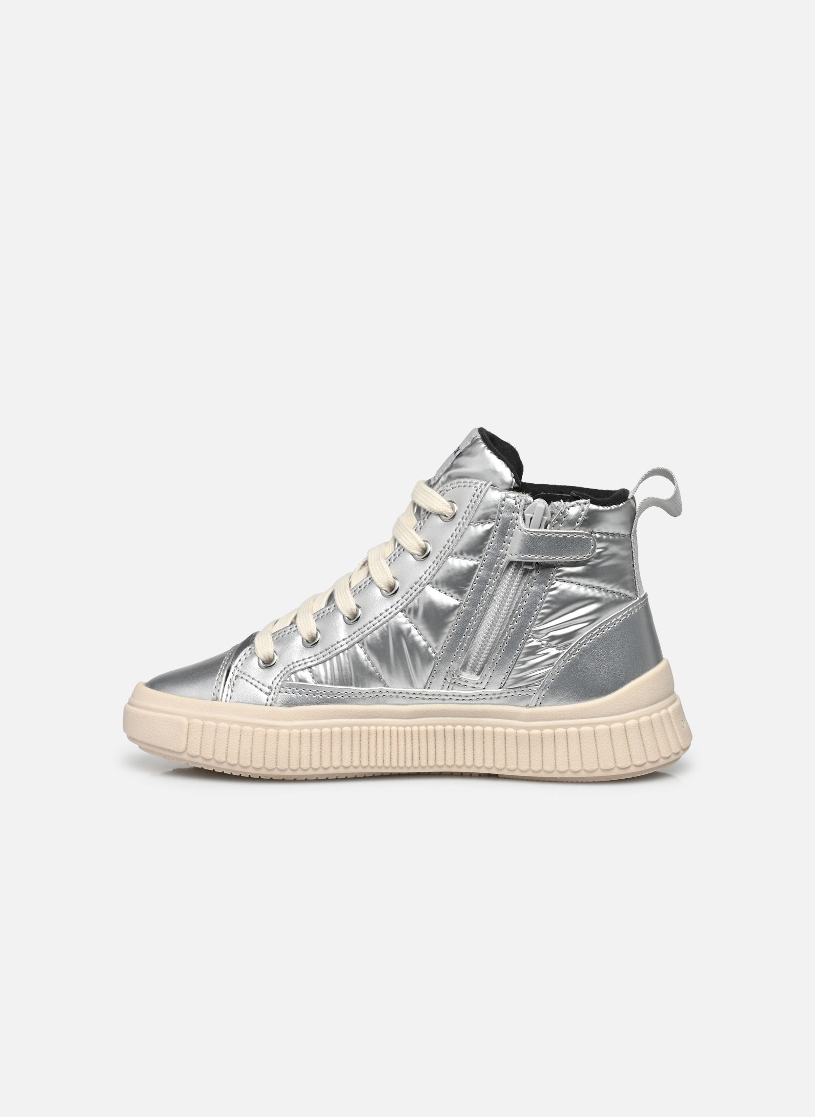 Sneakers alte J Laquinny Girl bambina argento Geox Sneakers alte J Laquinny Girl bambina argento Argent