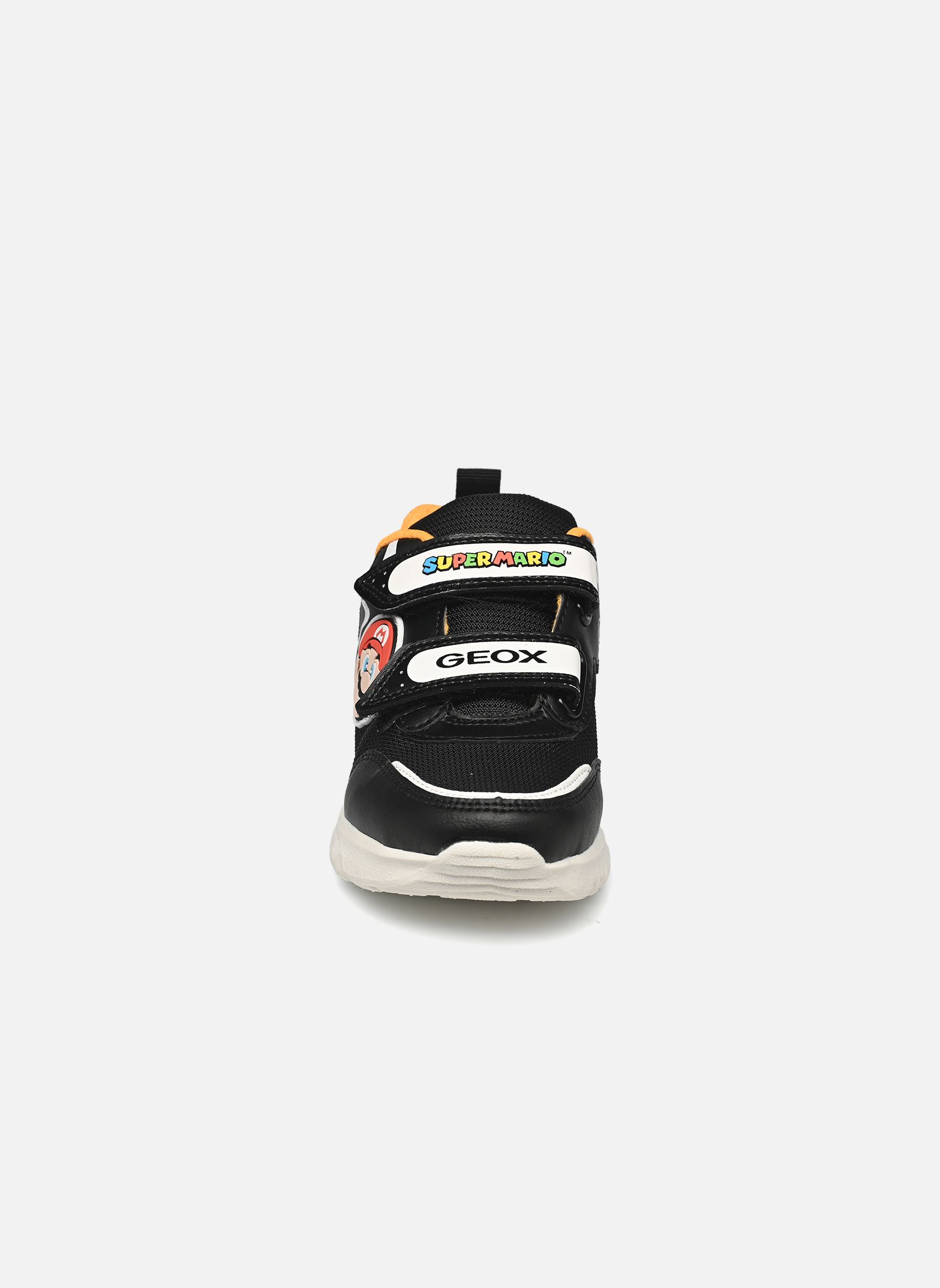 Baskets basses J Ciberdron Boy x Mario A garçon noir Geox Baskets basses J Ciberdron Boy x Mario A garçon noir Noir/jaune
