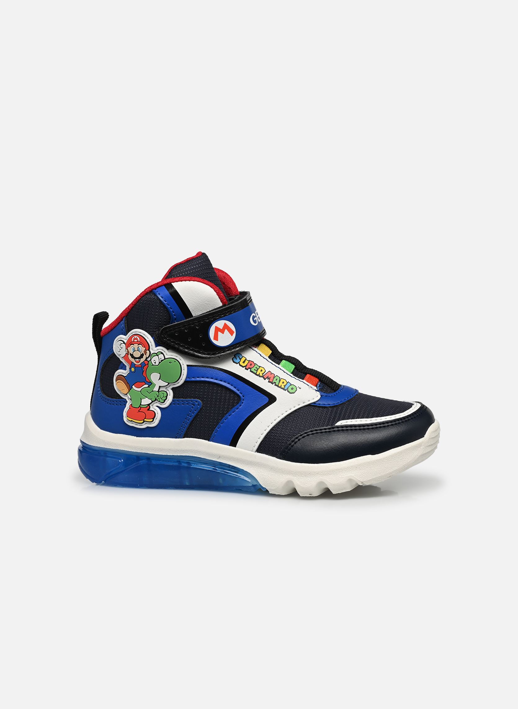 Baskets hautes J Ciberdron Boy x Mario B garçon bleu Geox Baskets hautes J Ciberdron Boy x Mario B garçon bleu Bleu Marine/Bleu Ryl