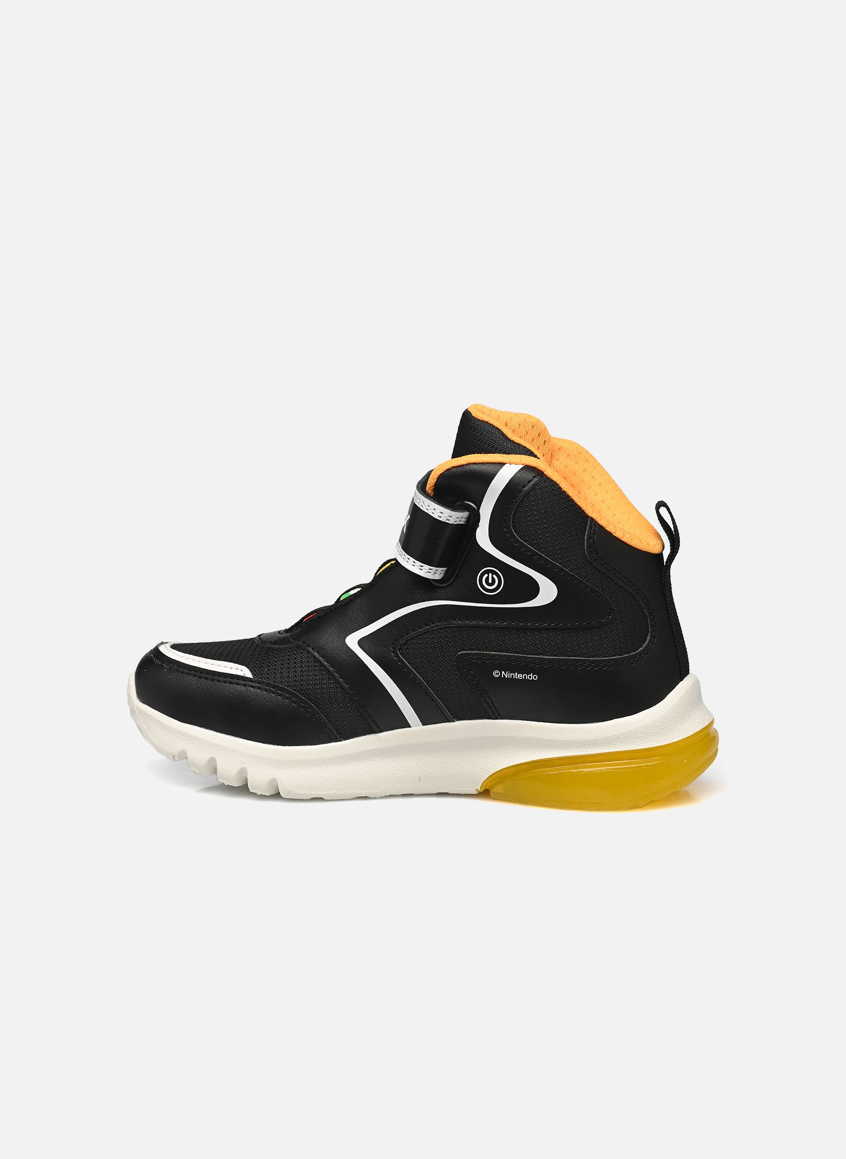 Knöchelhohe Sneaker J Ciberdron Boy x Mario B jungen schwarz Geox Knöchelhohe Sneaker J Ciberdron Boy x Mario B jungen schwarz Noir/jaune
