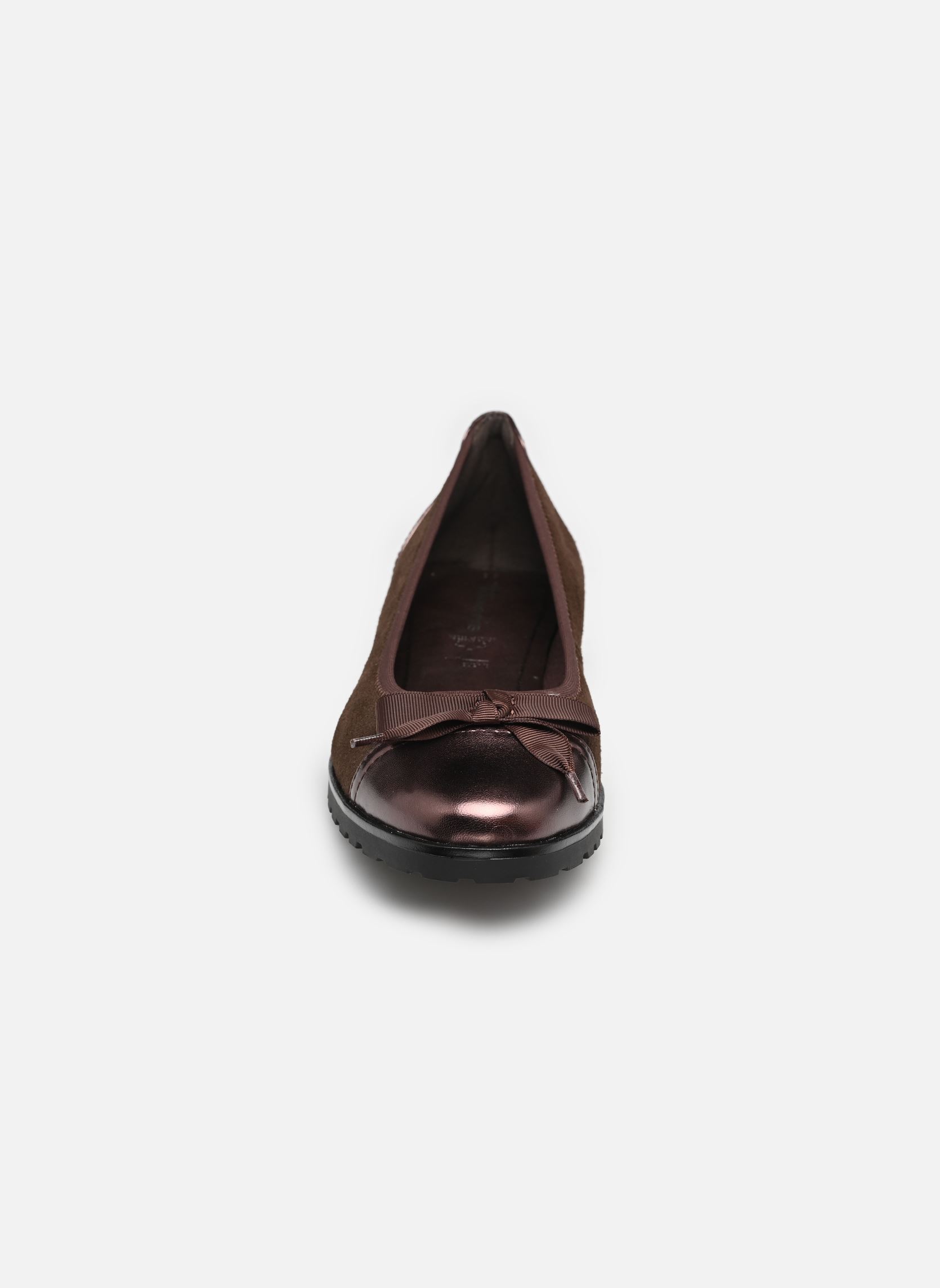 Klassische Ballerinas 22126-43 damen braun Tamaris Klassische Ballerinas 22126-43 damen braun MOCCA SUEDE