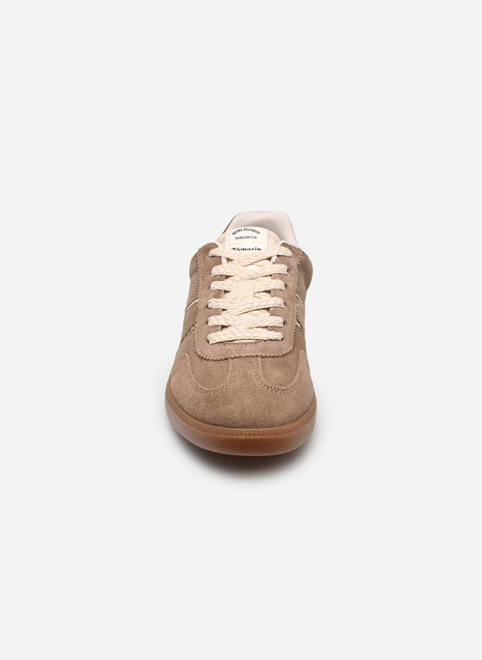 Lage sneakers 23624-43 dames bruin Tamaris Lage sneakers 23624-43 dames bruin TAUPE