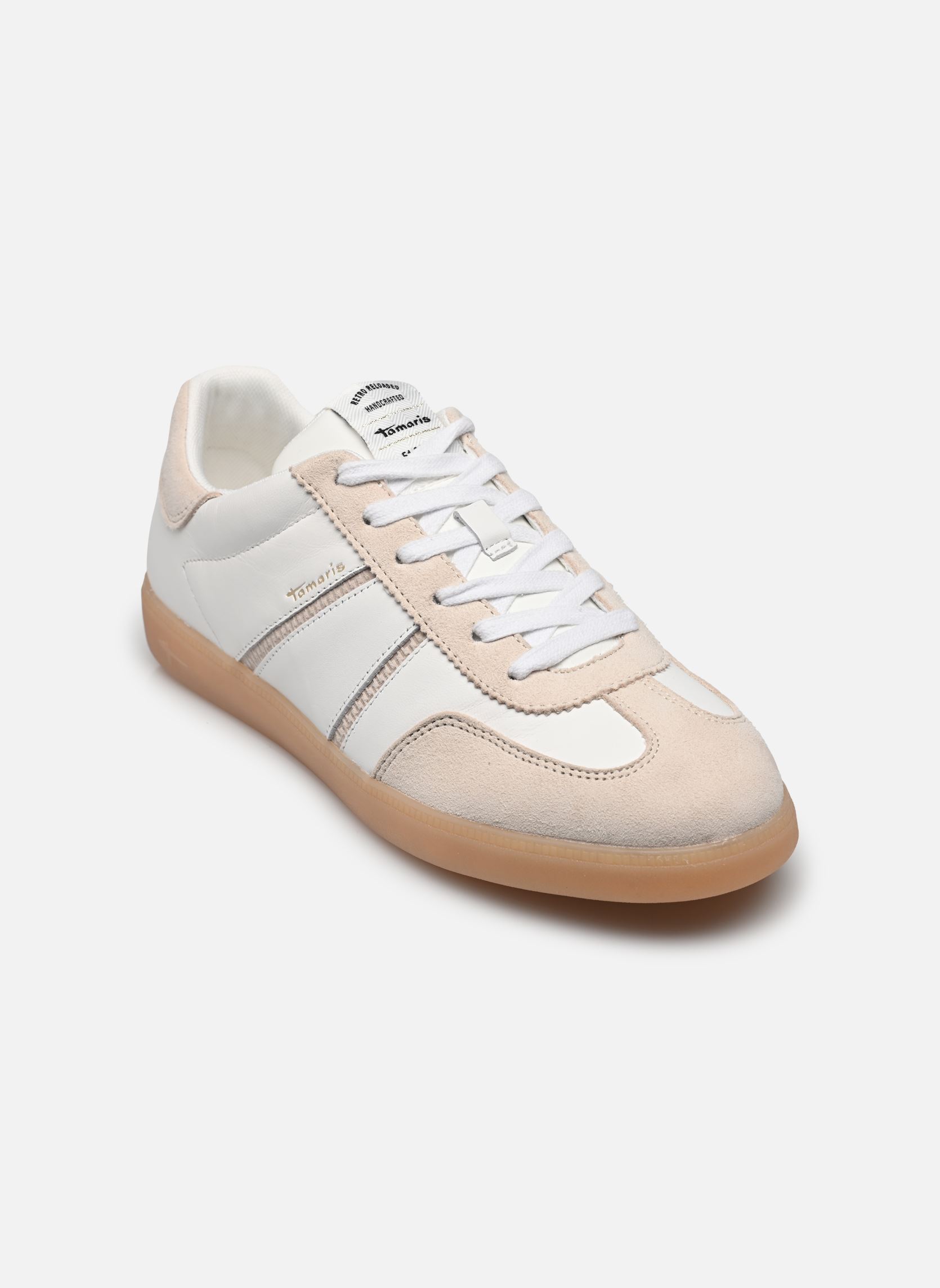 Niedrige Sneaker 23624-43 damen weiß Tamaris Niedrige Sneaker 23624-43 damen weiß WHITE COMB
