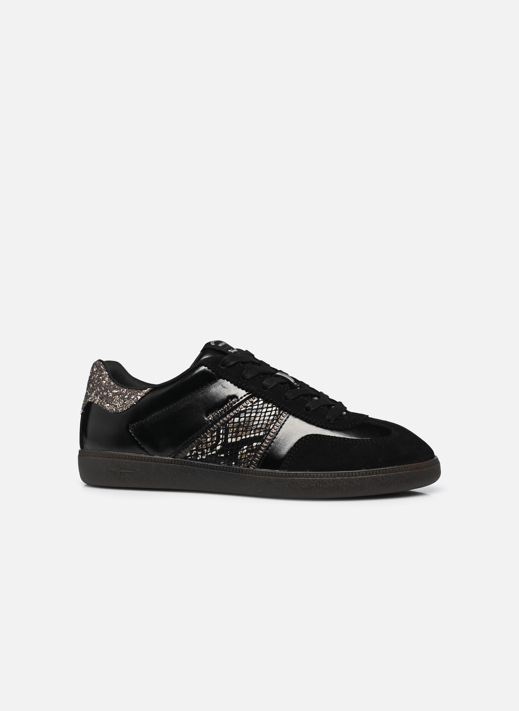 Baskets basses 23624-43 femme noir Tamaris Baskets basses 23624-43 femme noir BLACK/SNAKE