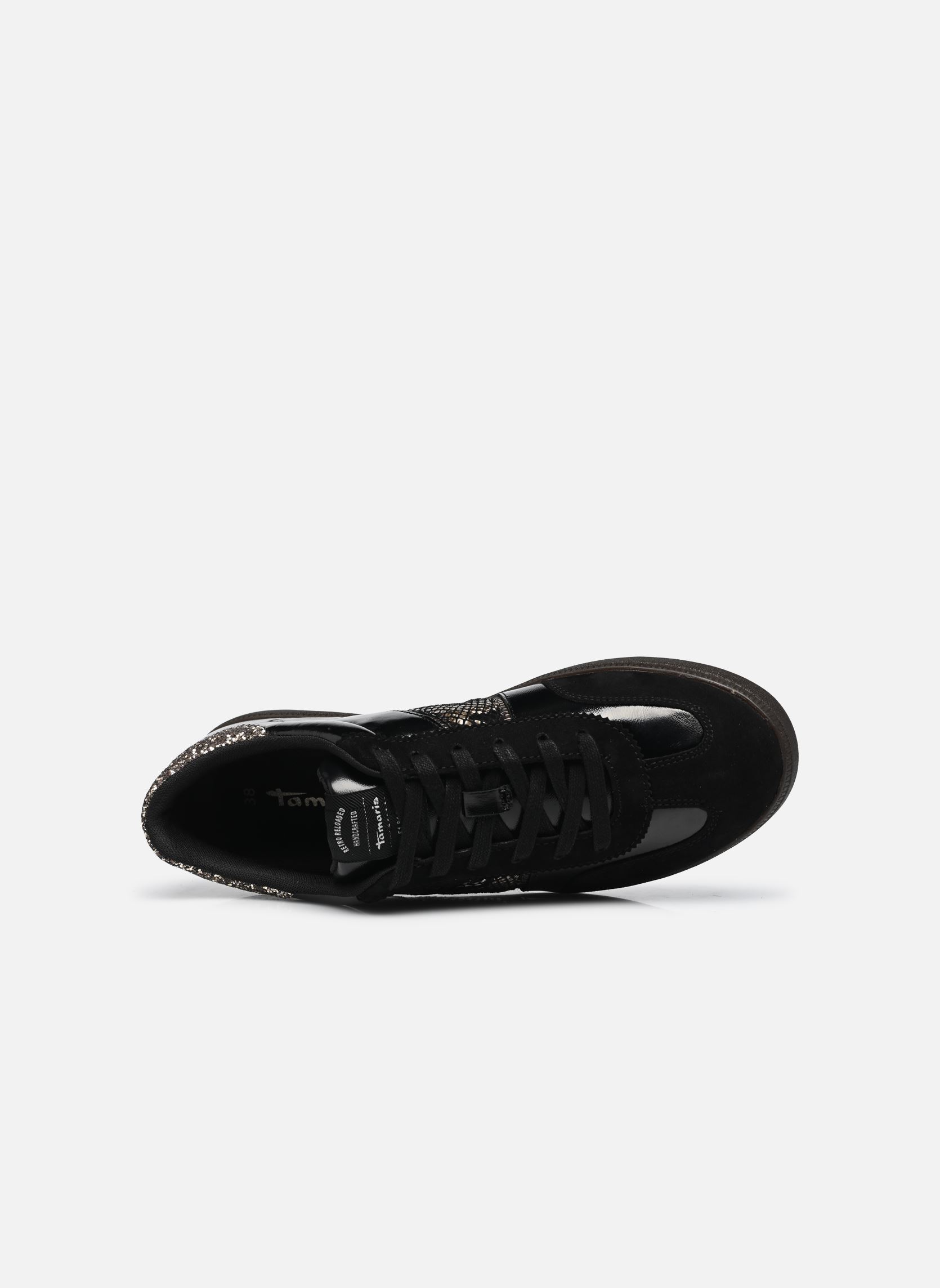 Baskets basses 23624-43 femme noir Tamaris Baskets basses 23624-43 femme noir BLACK/SNAKE