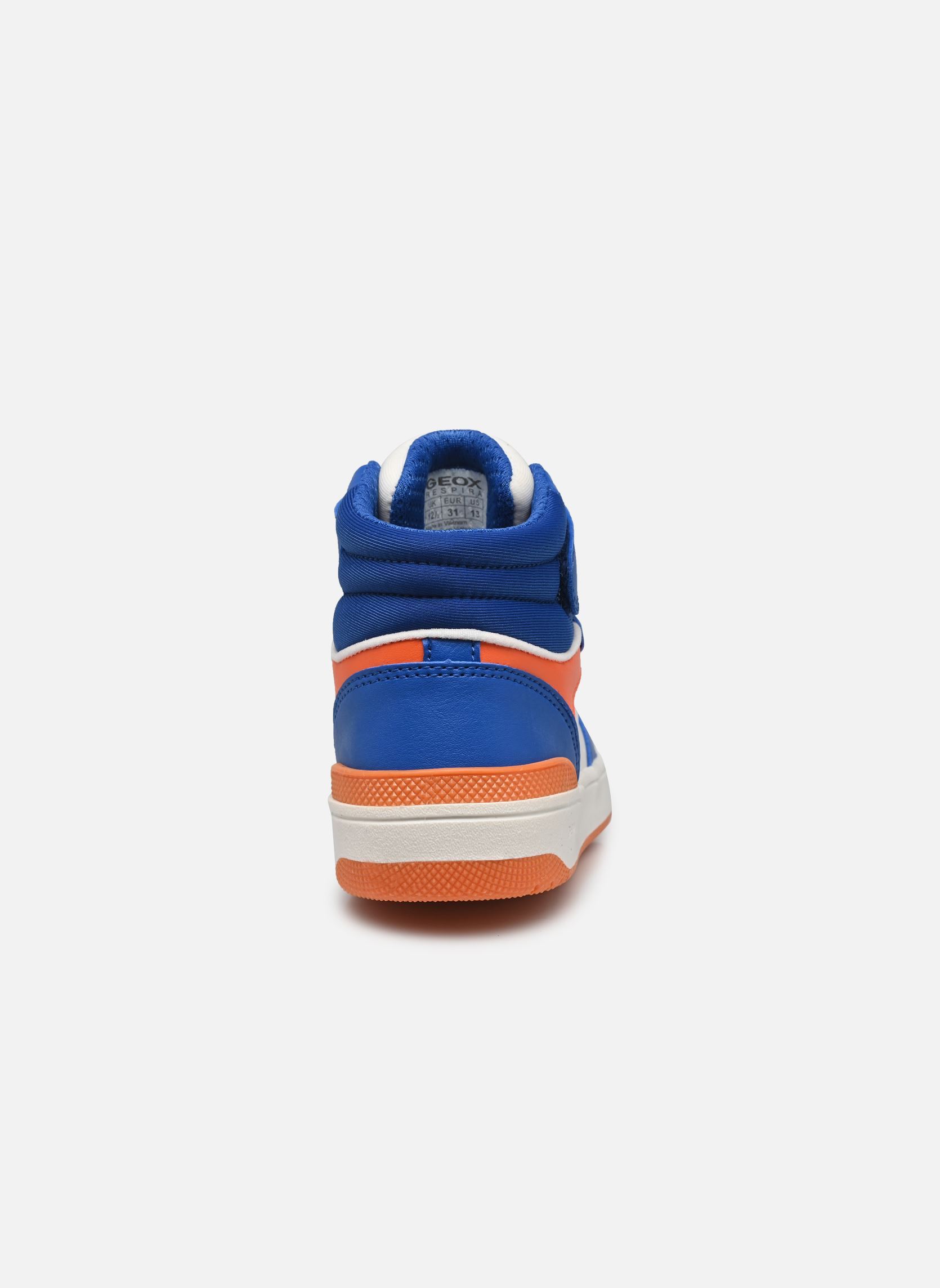 Baskets hautes J Washiba Boy garçon bleu Geox Baskets hautes J Washiba Boy garçon bleu Bleu Royal / Orange