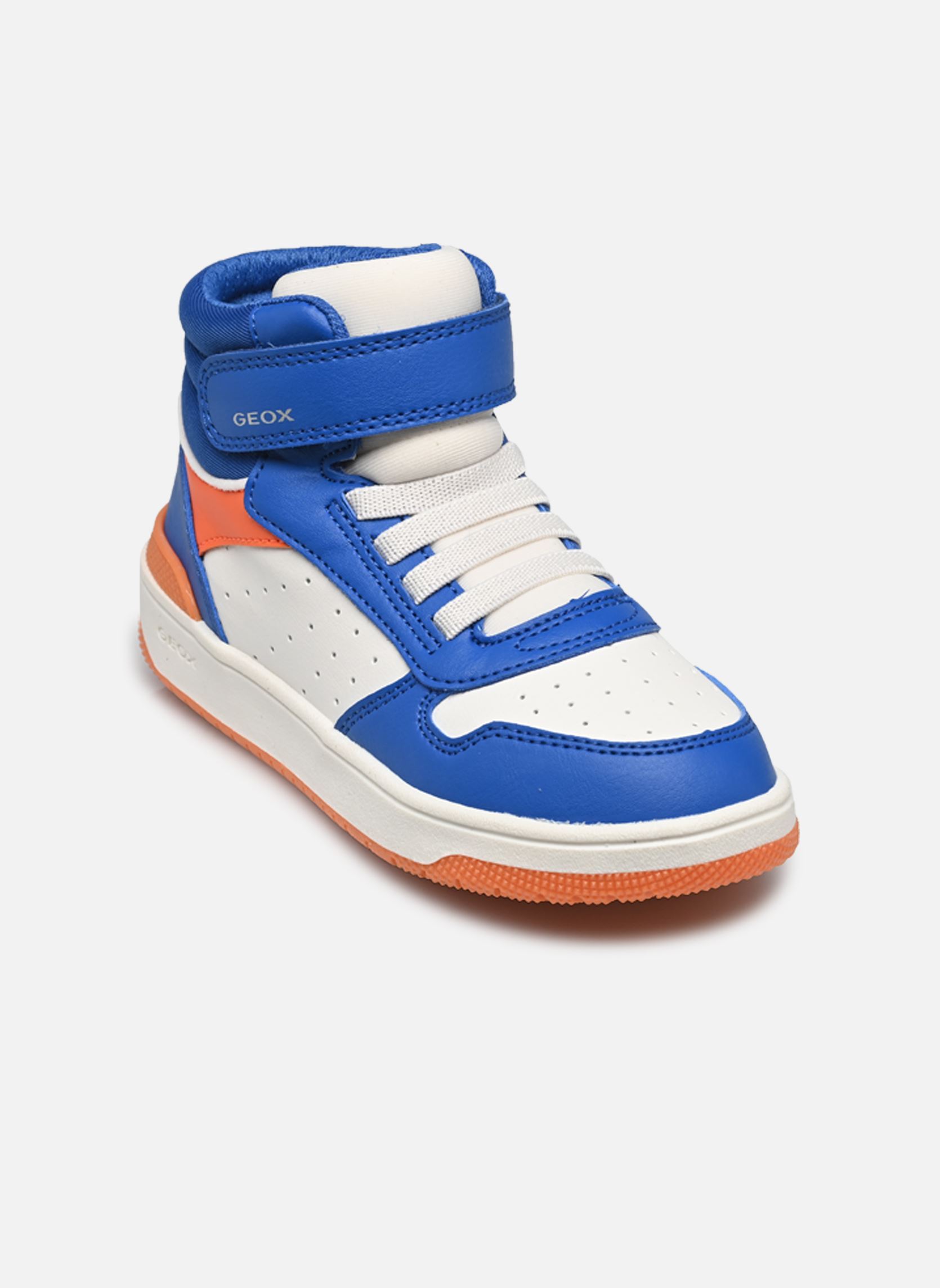 Baskets hautes J Washiba Boy garçon bleu Geox Baskets hautes J Washiba Boy garçon bleu Bleu Royal / Orange