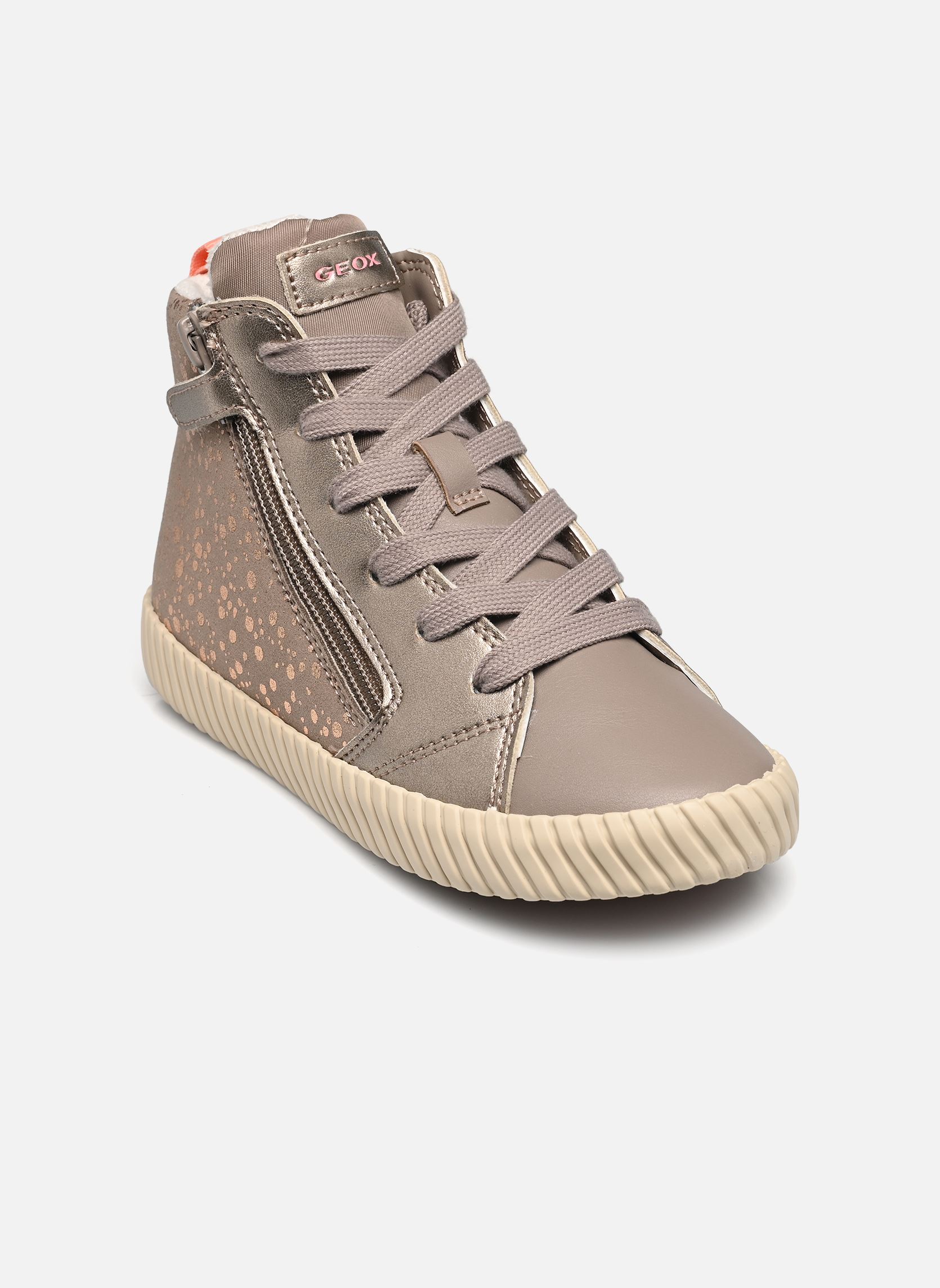 Baskets montantes enfant Geox J MIRROLESS GIRL - vue 9