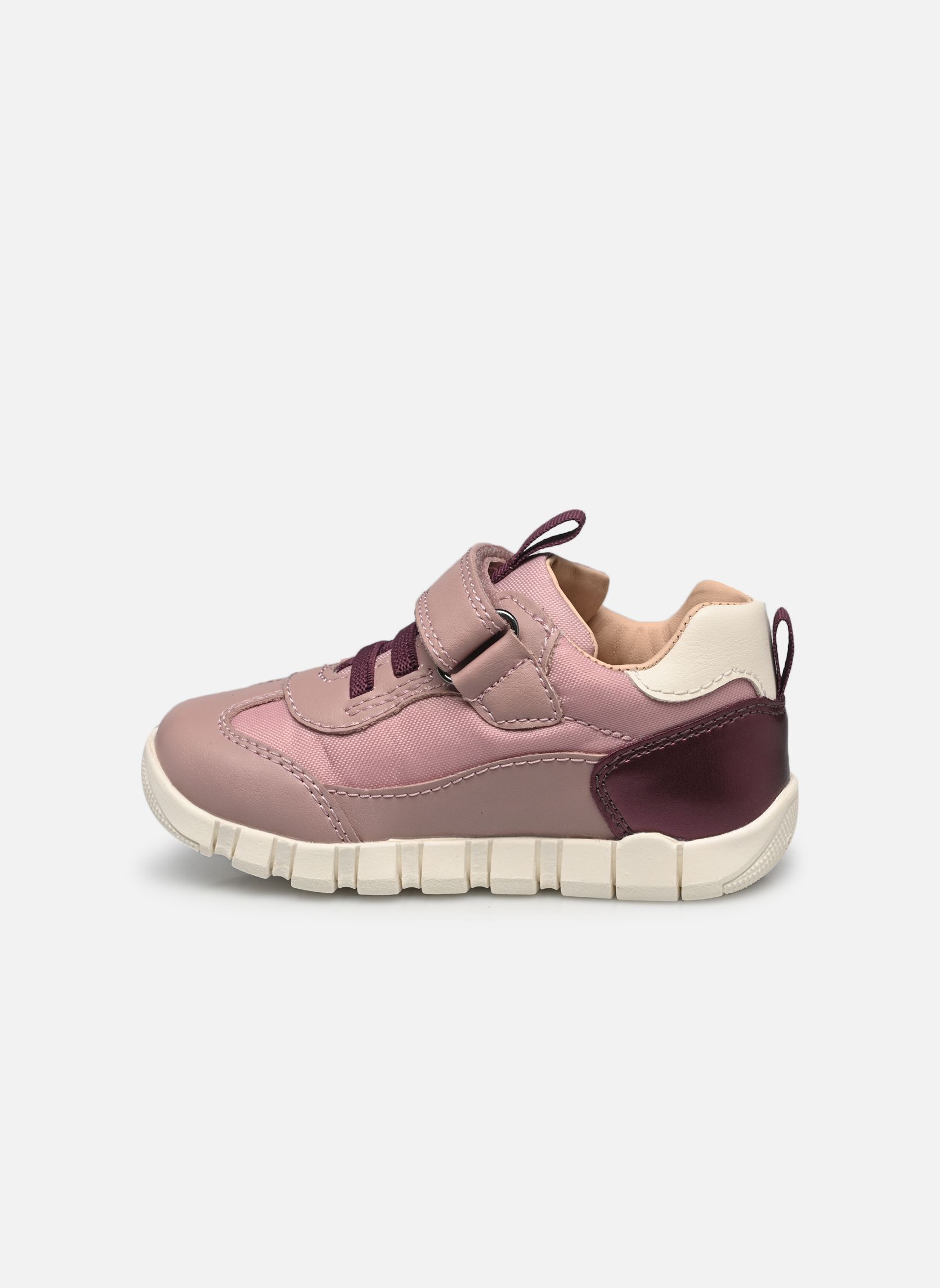 Lage sneakers B Iupidoo Girl meisjes roze Geox Lage sneakers B Iupidoo Girl meisjes roze Antique Rose/Prune