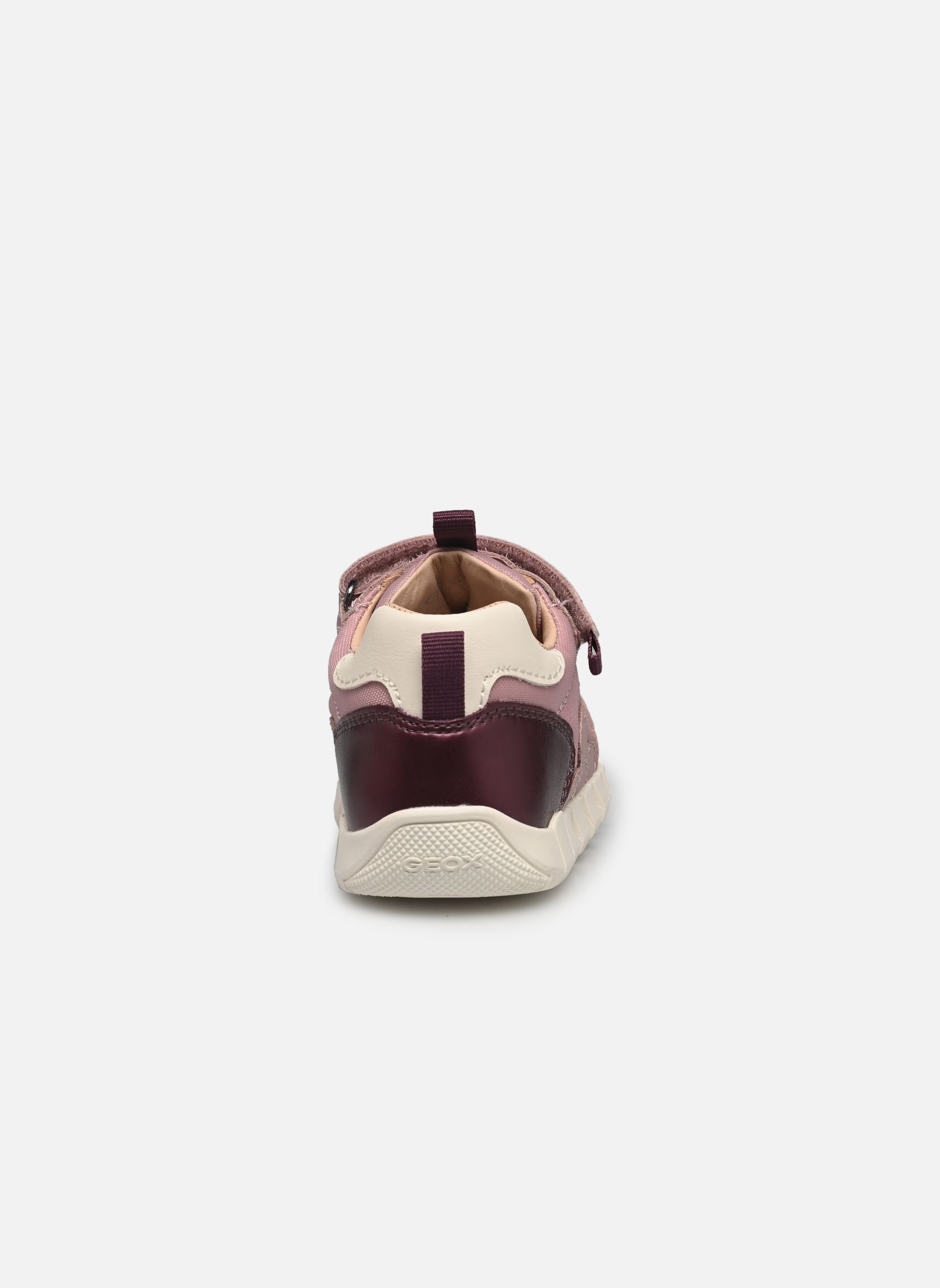 Lage sneakers B Iupidoo Girl meisjes roze Geox Lage sneakers B Iupidoo Girl meisjes roze Antique Rose/Prune
