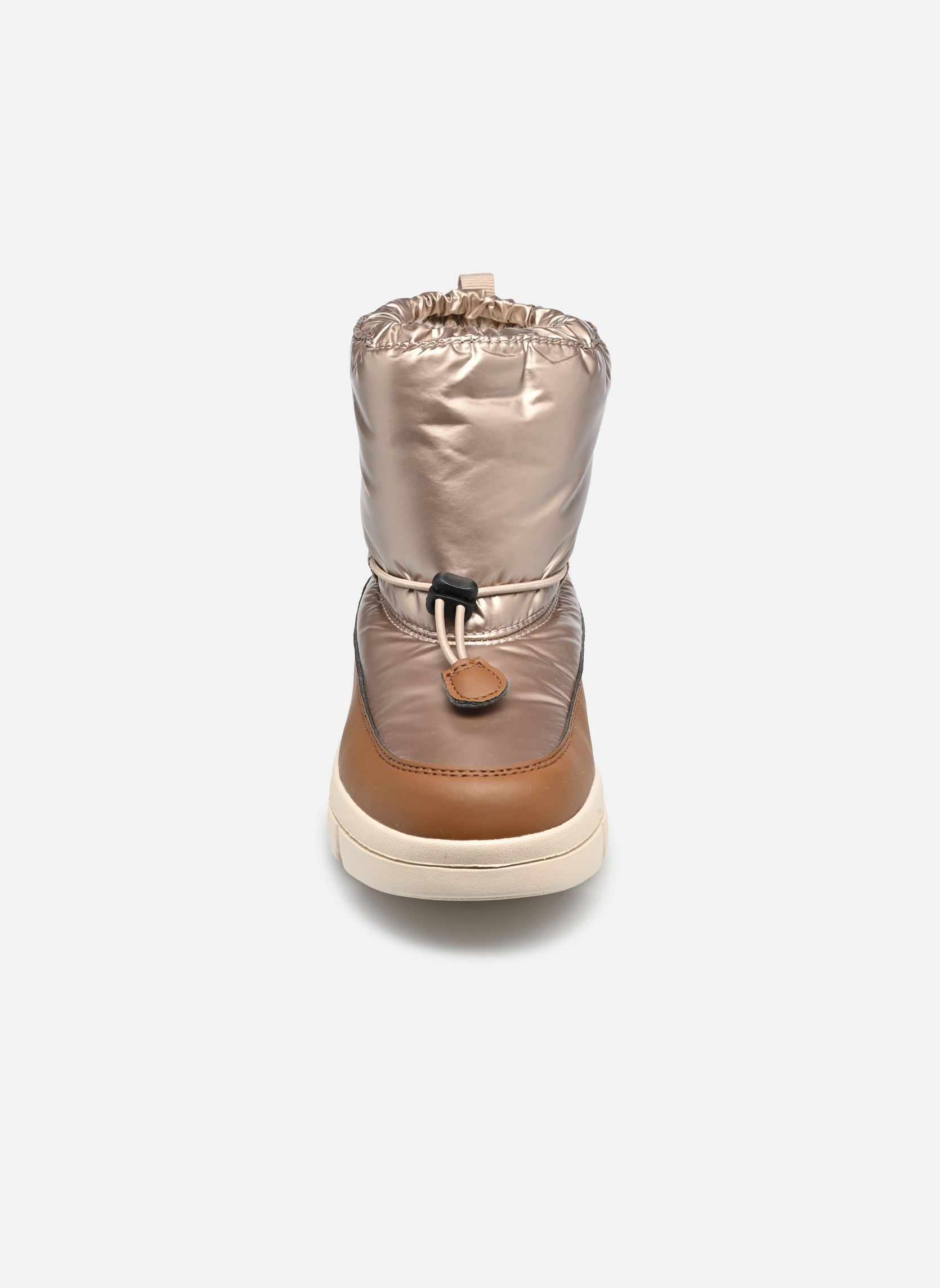 Bottes de neige J Willaboom Girl B A fille marron Geox Bottes de neige J Willaboom Girl B A fille marron Champagne/Tobacco