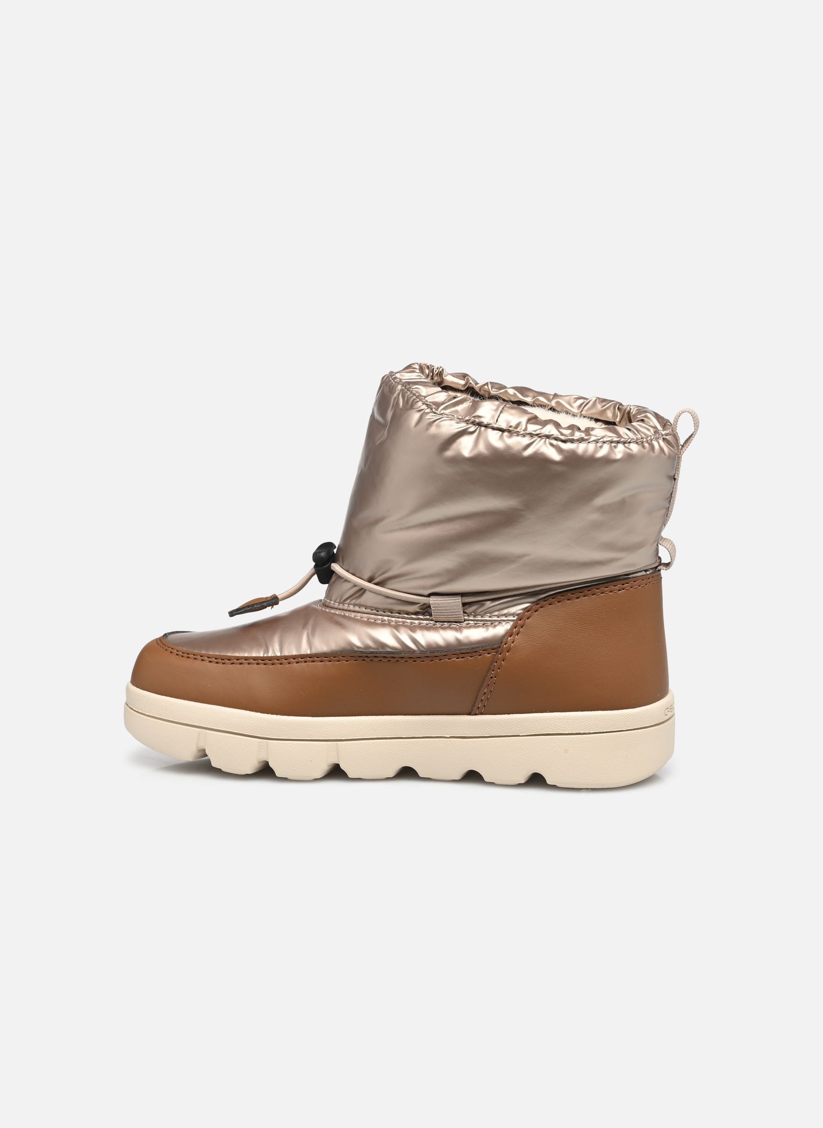 Bottes de neige J Willaboom Girl B A fille marron Geox Bottes de neige J Willaboom Girl B A fille marron Champagne/Tobacco