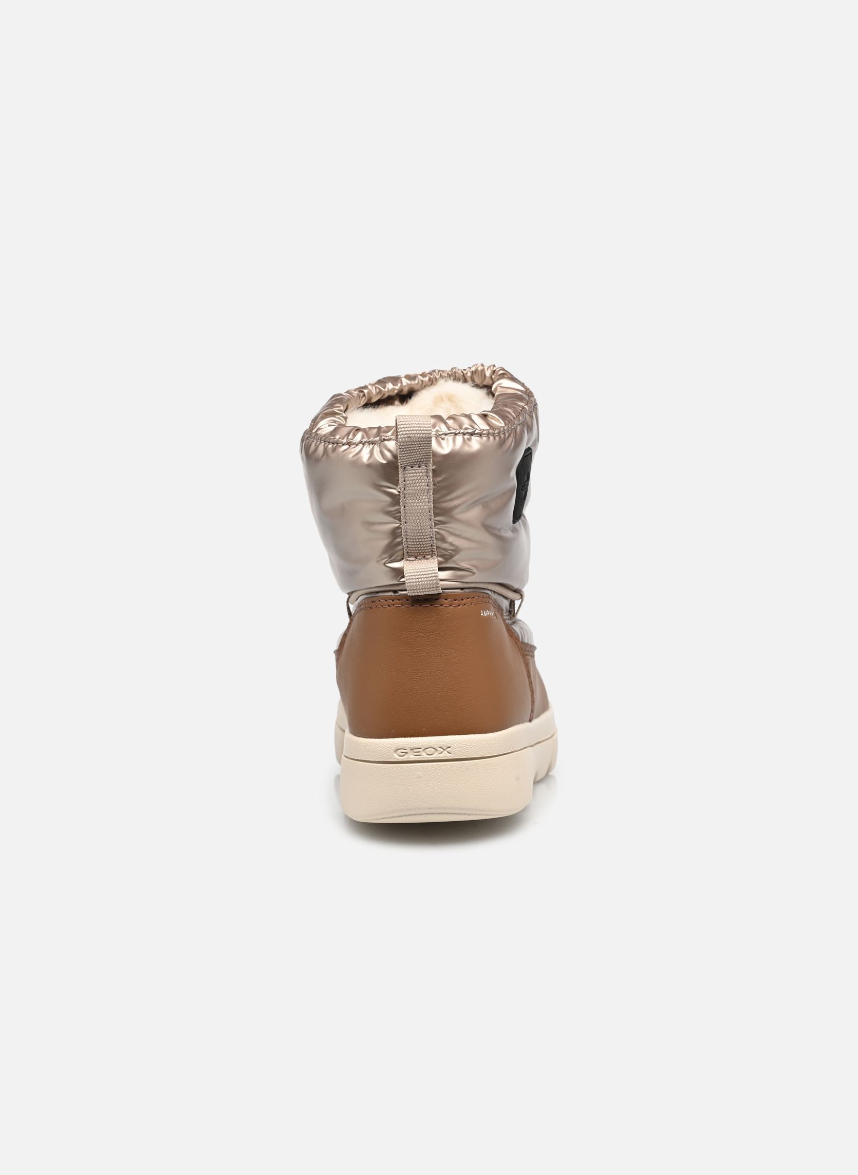 Bottes de neige J Willaboom Girl B A fille marron Geox Bottes de neige J Willaboom Girl B A fille marron Champagne/Tobacco