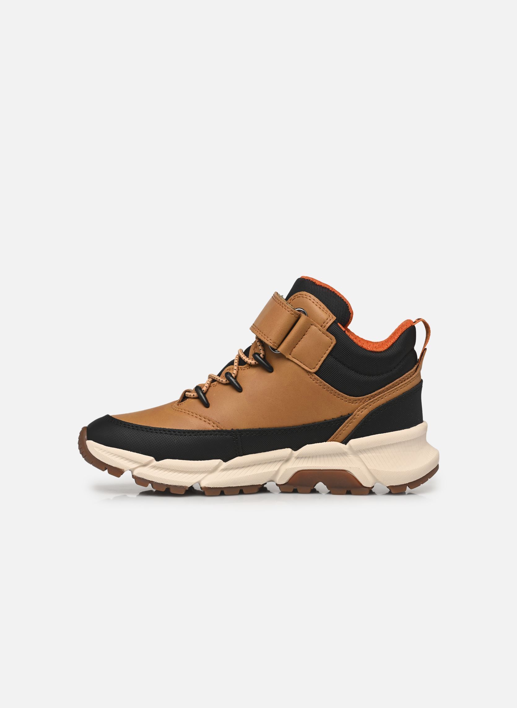 Bottines J Flexyper Plus Boy jaune Geox Bottines J Flexyper Plus Boy jaune DK YELLOW/BLACK