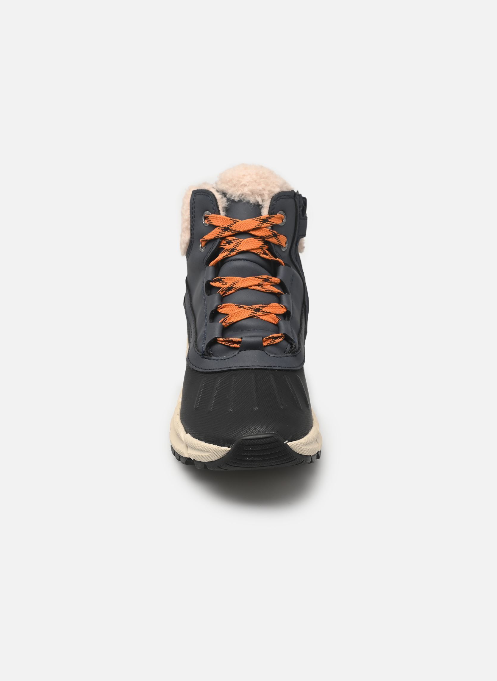 Stiefeletten / Ankle Boots J Flexyper Plus Boy blau Geox Stiefeletten / Ankle Boots J Flexyper Plus Boy blau BL MAR/ORANGE FONCÉ