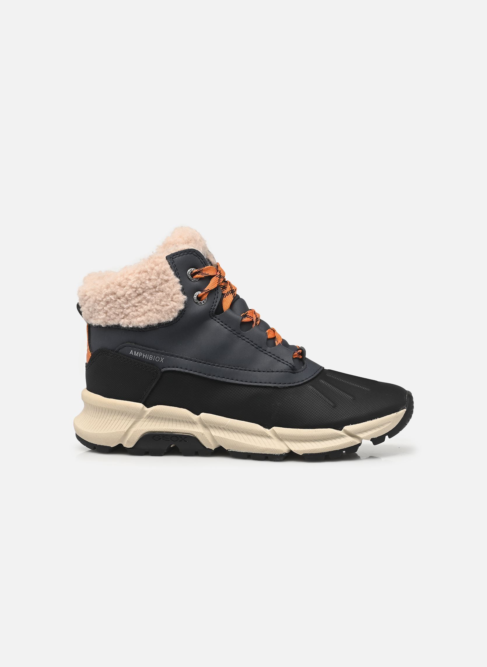 Stiefeletten / Ankle Boots J Flexyper Plus Boy blau Geox Stiefeletten / Ankle Boots J Flexyper Plus Boy blau BL MAR/ORANGE FONCÉ