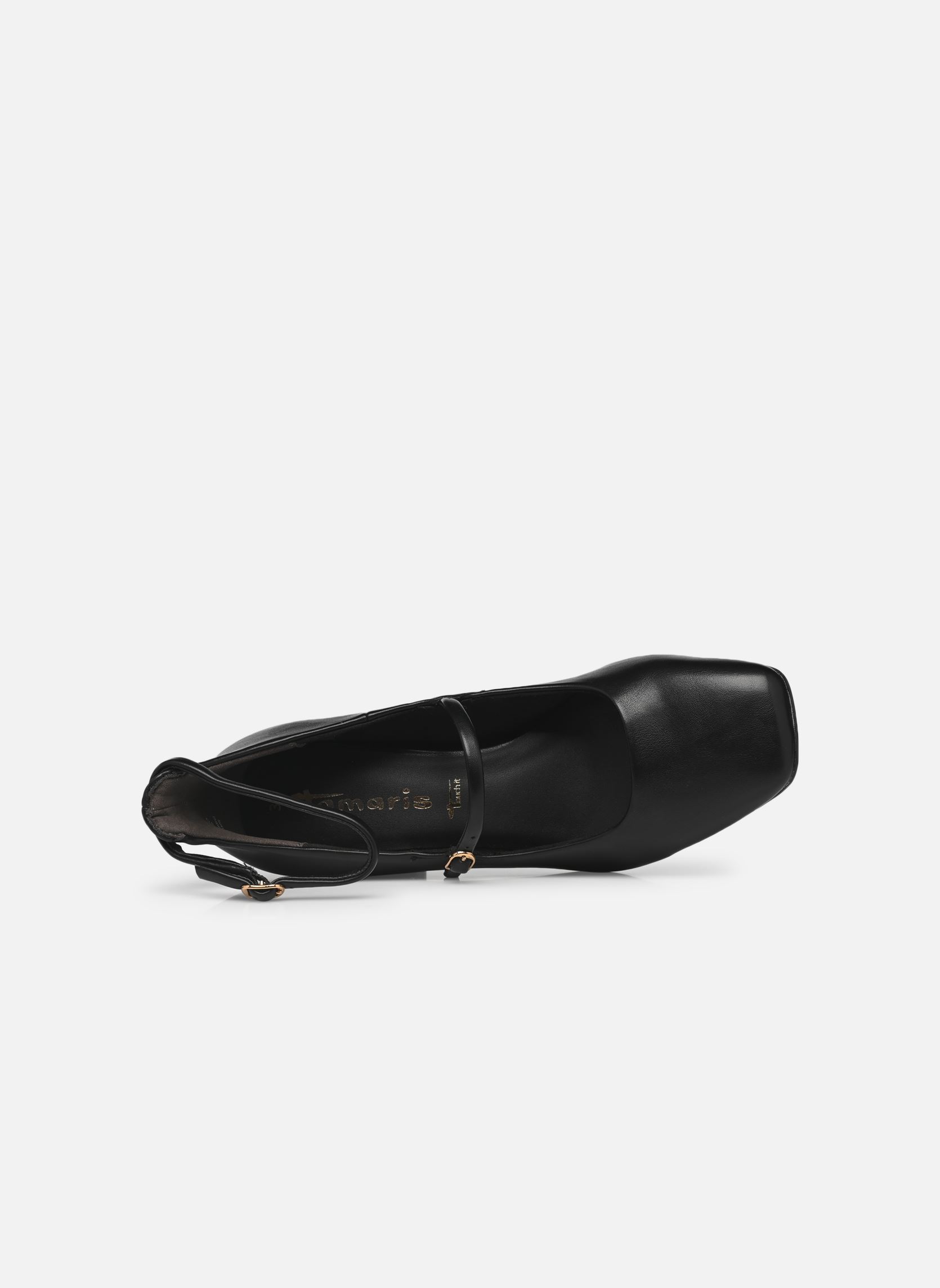 Escarpins à brides 22412-43 femme noir Tamaris Escarpins à brides 22412-43 femme noir BLACK MATT
