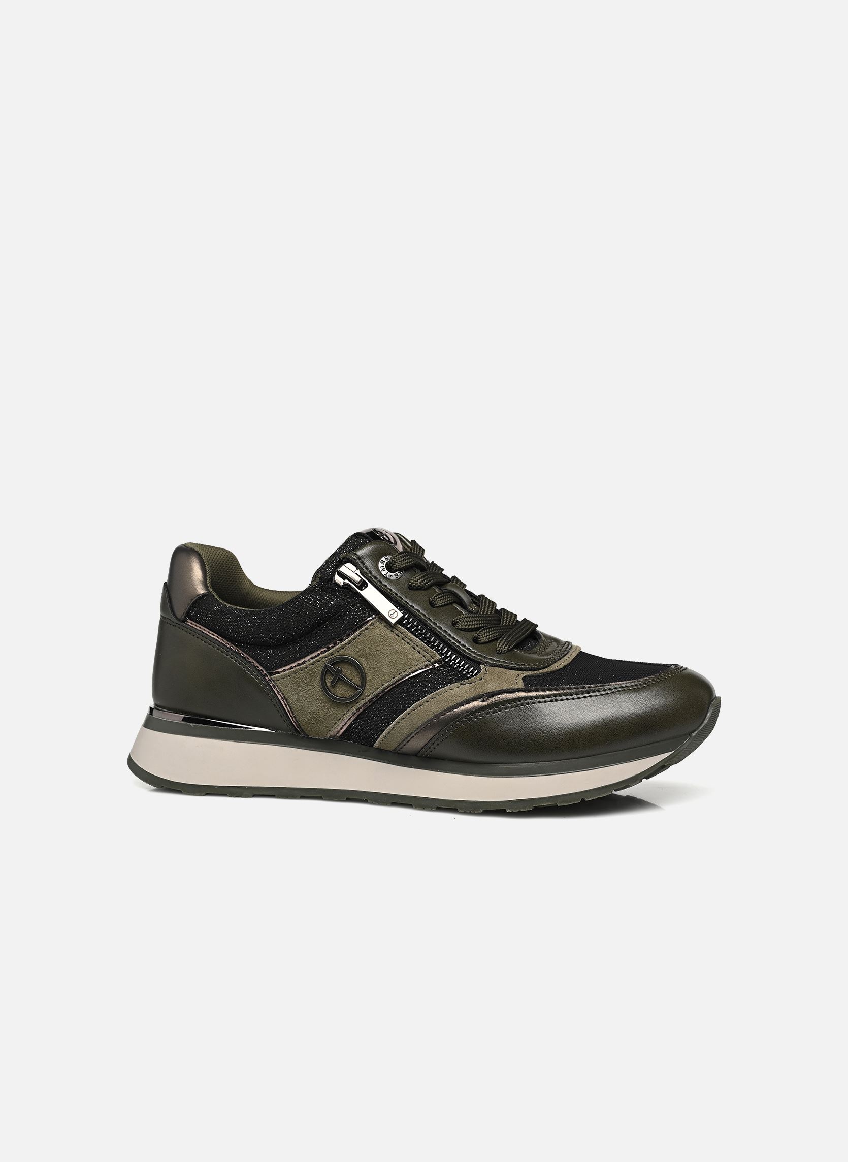 Lage sneakers 23726-43 dames groen Tamaris Lage sneakers 23726-43 dames groen OLIVE COMB