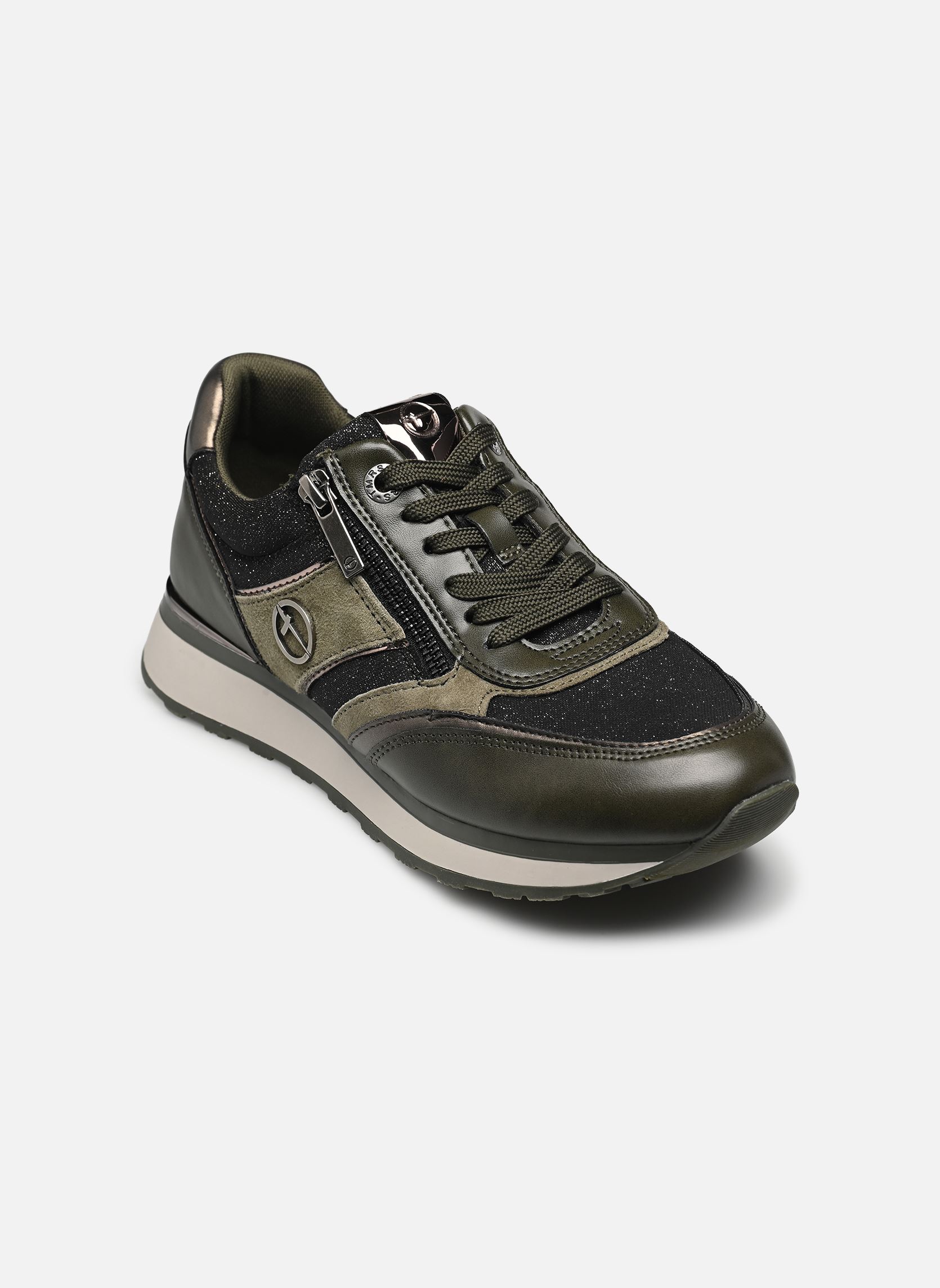 Lage sneakers 23726-43 dames groen Tamaris Lage sneakers 23726-43 dames groen OLIVE COMB