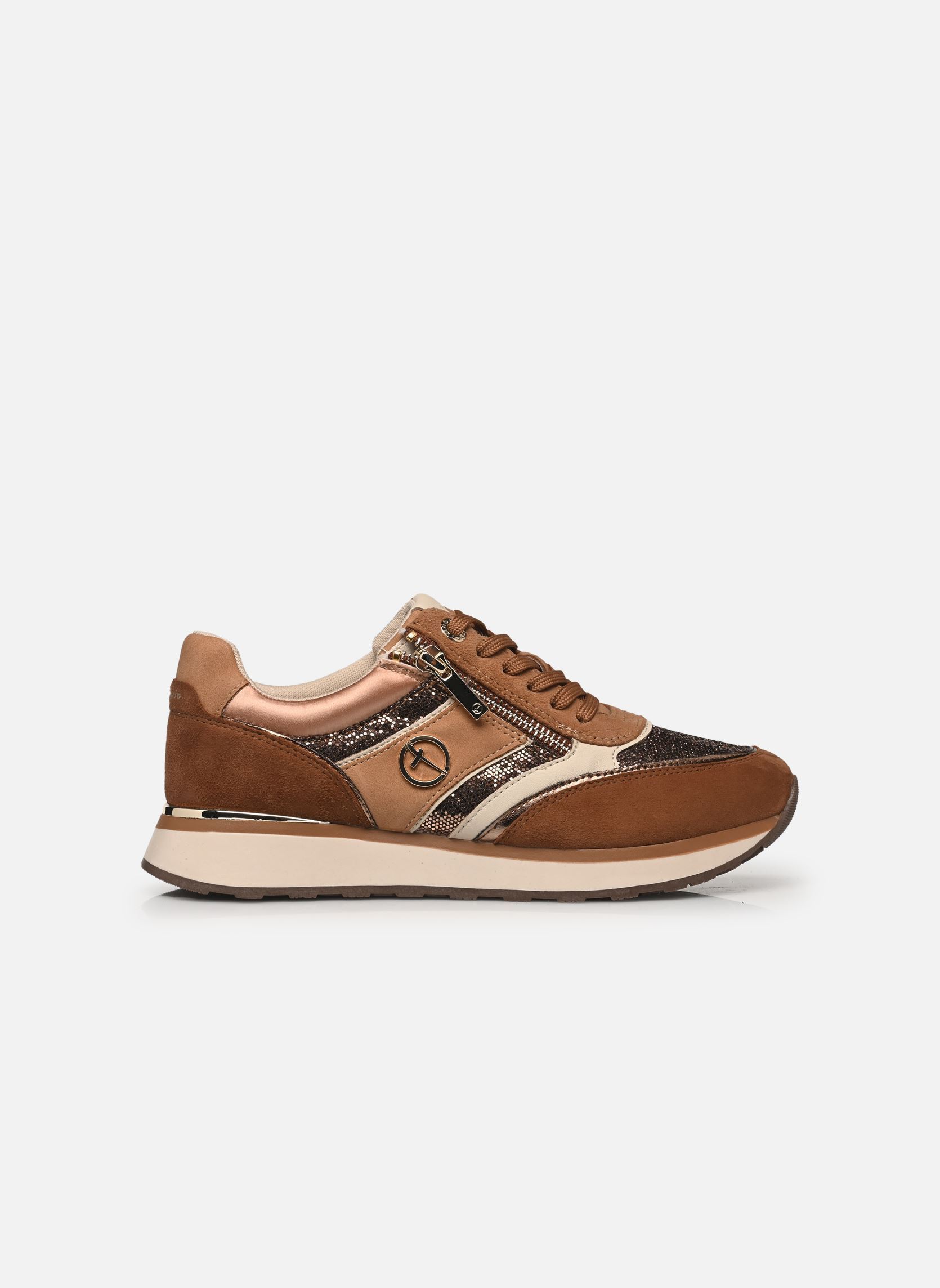 Baskets basses 23726-43 femme marron Tamaris Baskets basses 23726-43 femme marron COGNAC COMB