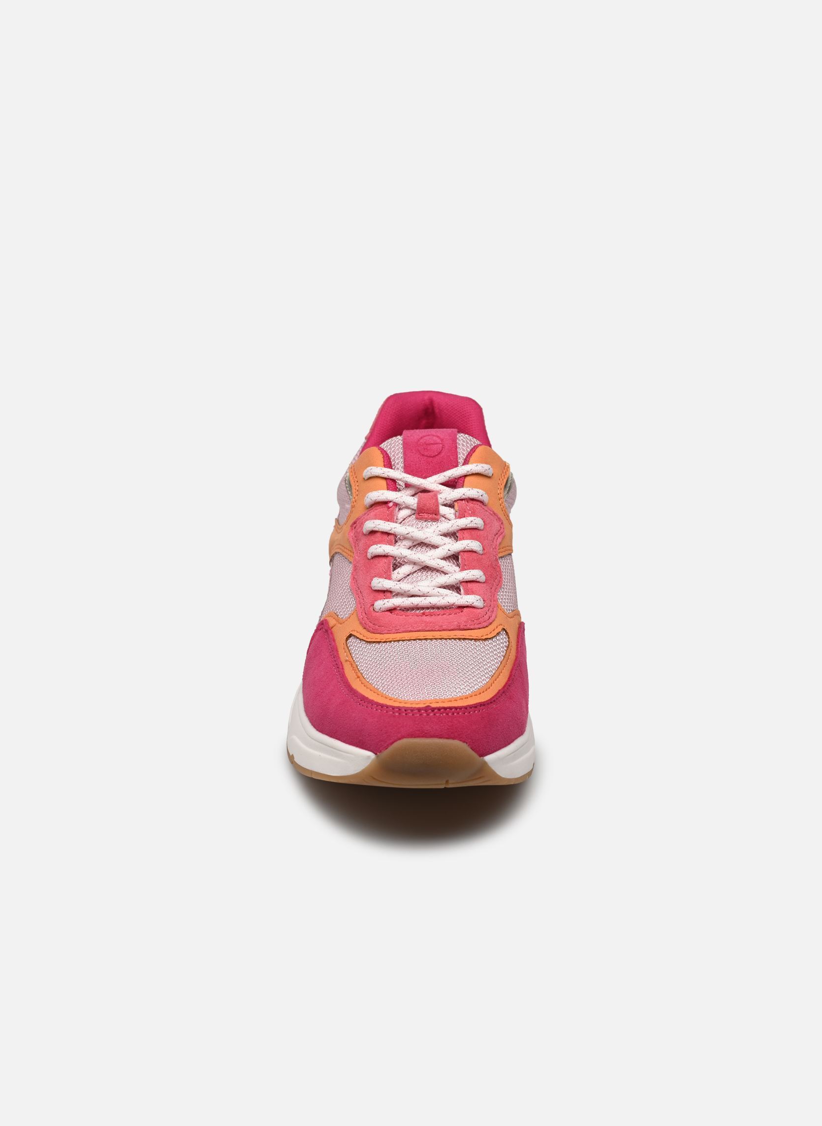 Niedrige Sneaker 23745-43 damen rosa Tamaris Niedrige Sneaker 23745-43 damen rosa FUXIA COMB