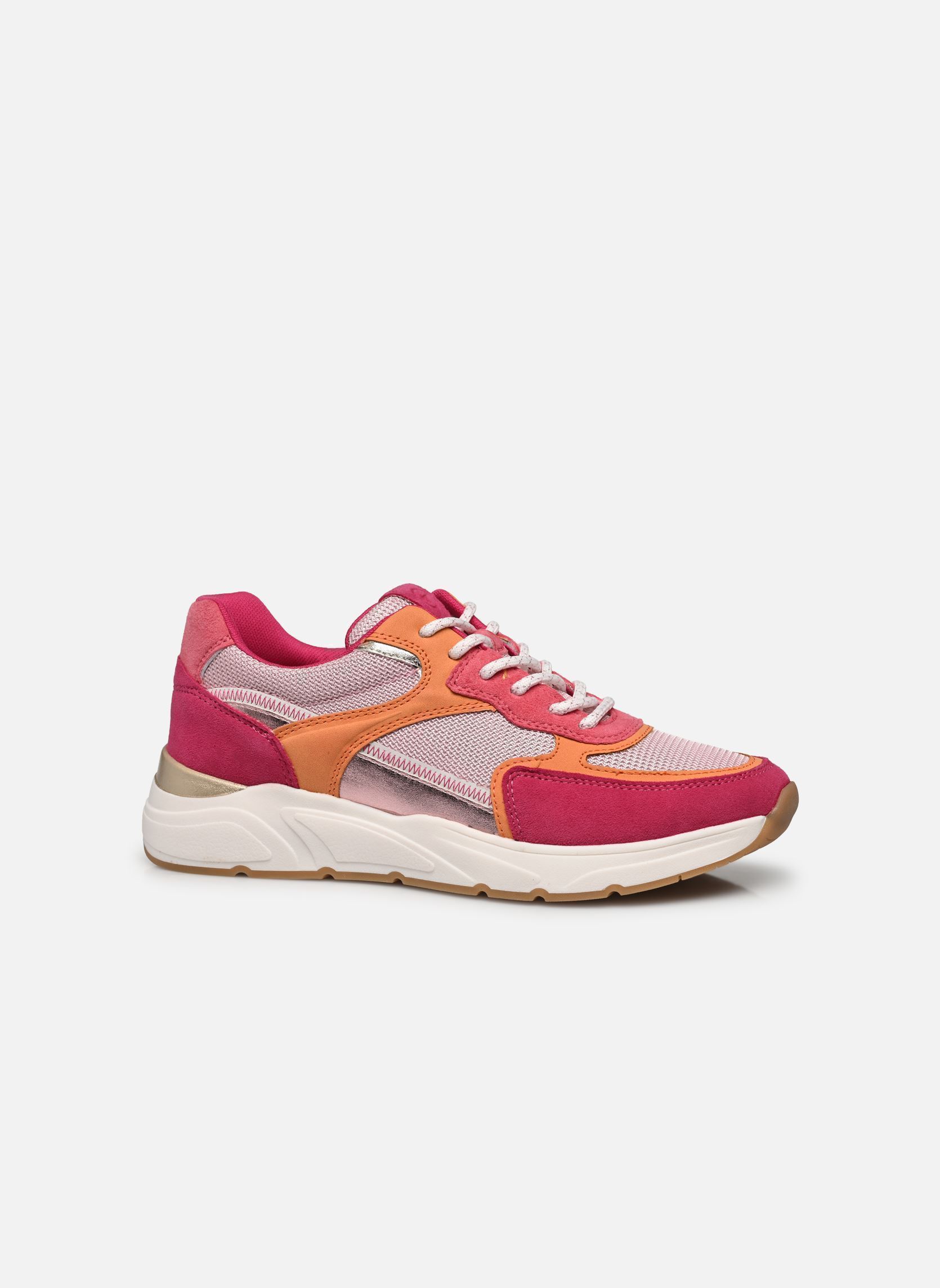 Niedrige Sneaker 23745-43 damen rosa Tamaris Niedrige Sneaker 23745-43 damen rosa FUXIA COMB