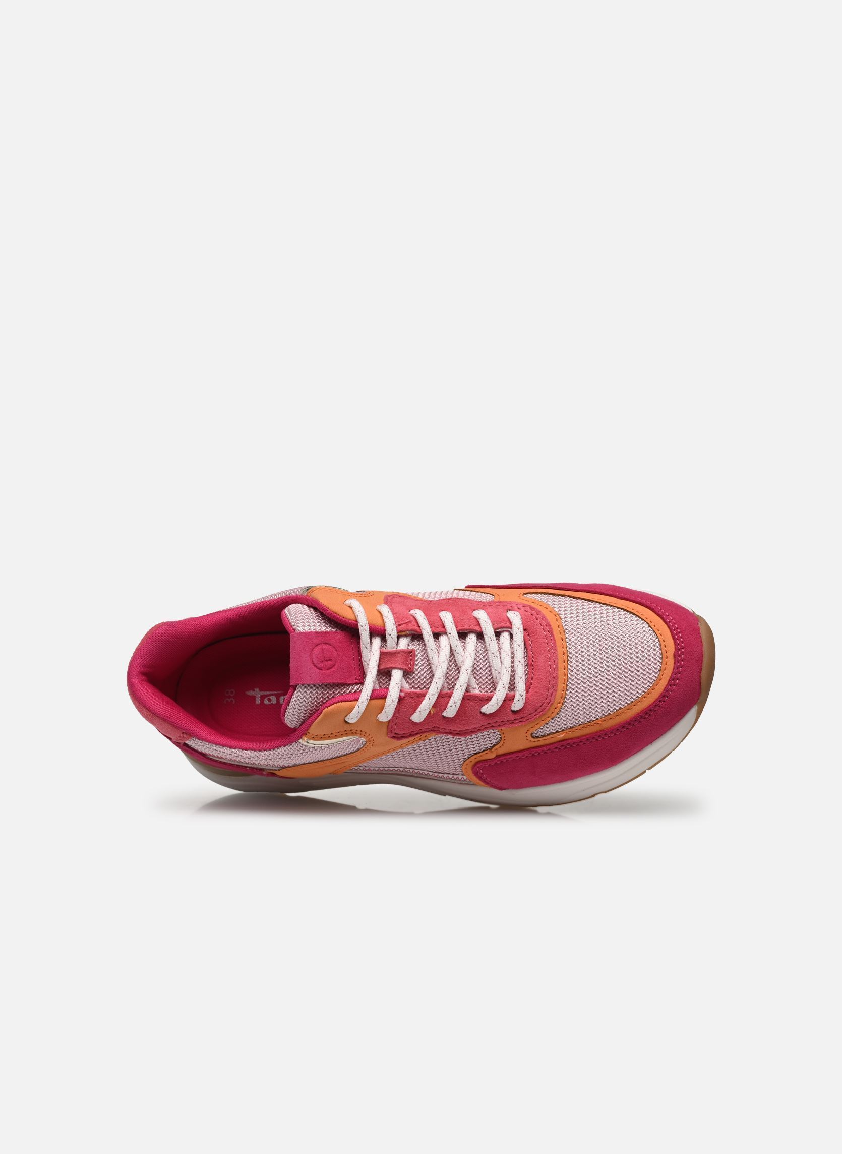 Niedrige Sneaker 23745-43 damen rosa Tamaris Niedrige Sneaker 23745-43 damen rosa FUXIA COMB