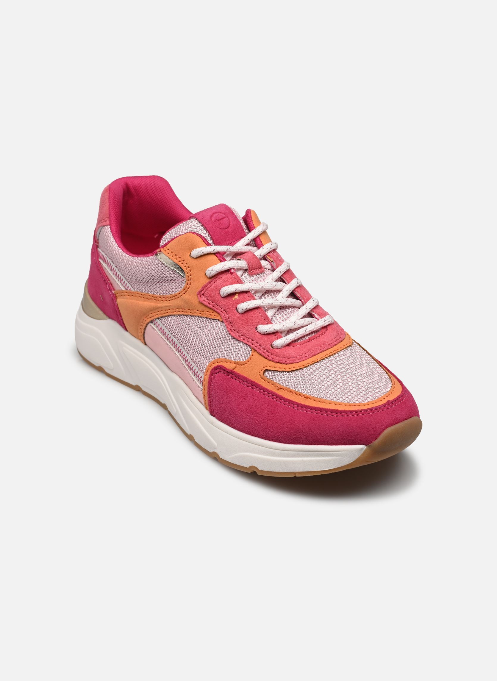 Niedrige Sneaker 23745-43 damen rosa Tamaris Niedrige Sneaker 23745-43 damen rosa FUXIA COMB