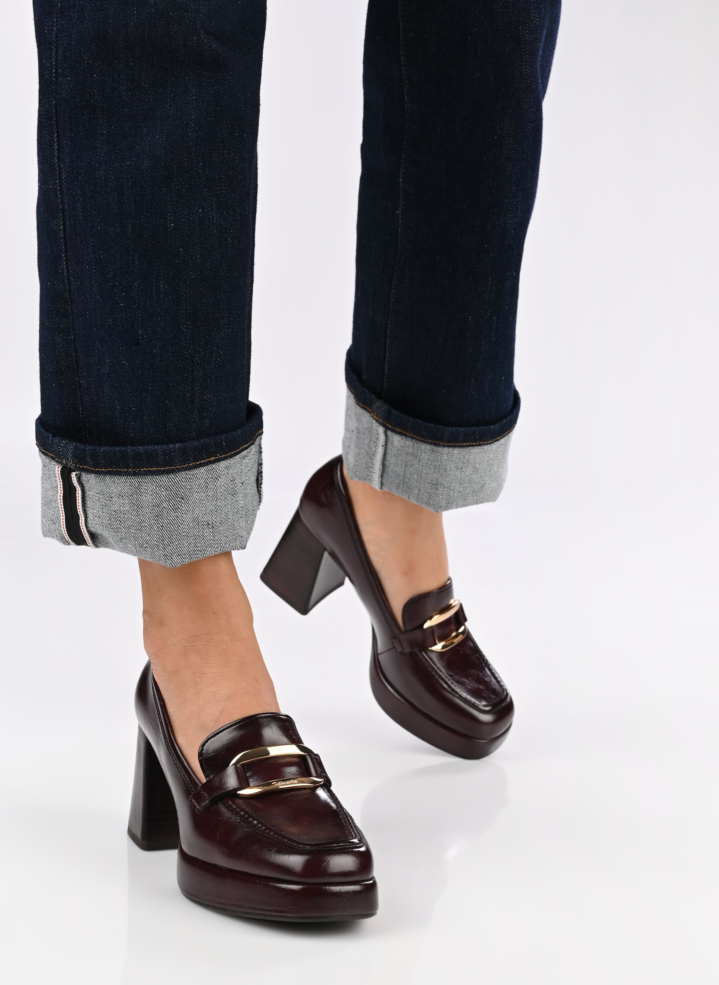 Mocassins 24443-43 femme bordeaux Tamaris Mocassins 24443-43 femme bordeaux MERLOT