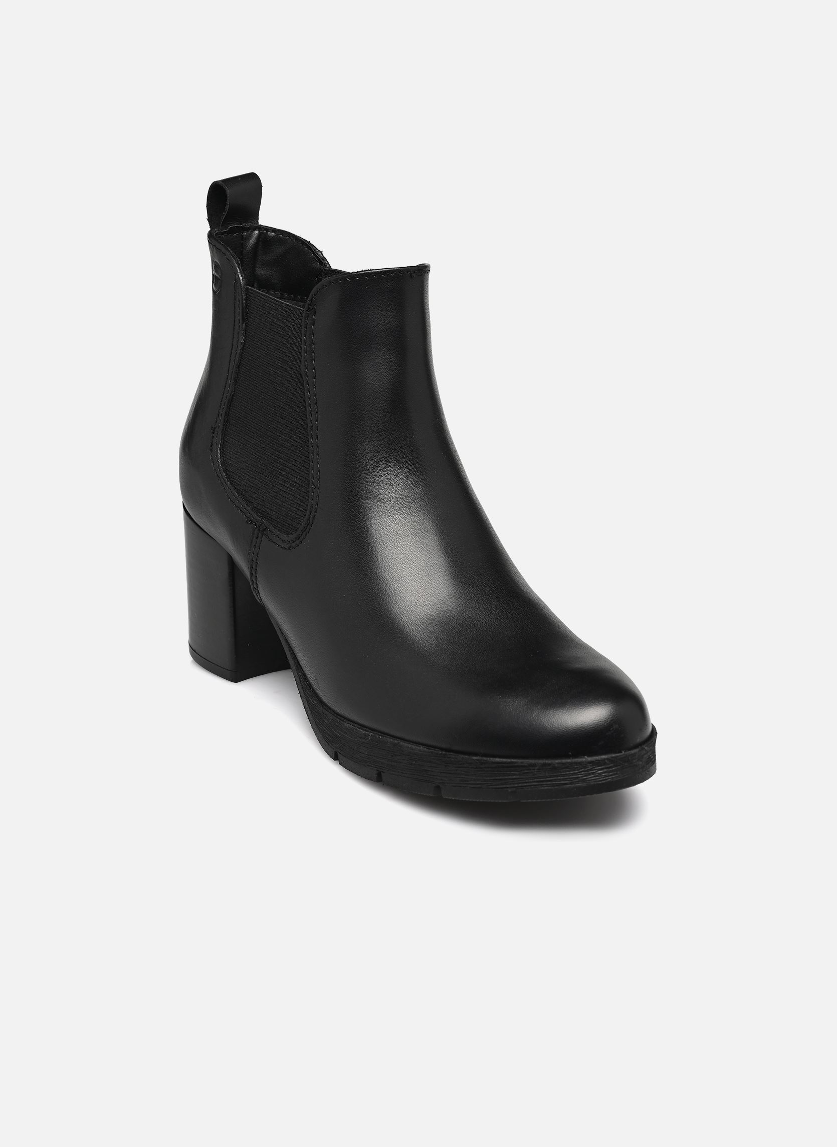Stiefeletten und Stiefel 25010-43 damen schwarz Tamaris Stiefeletten und Stiefel 25010-43 damen schwarz BLACK LEATHER