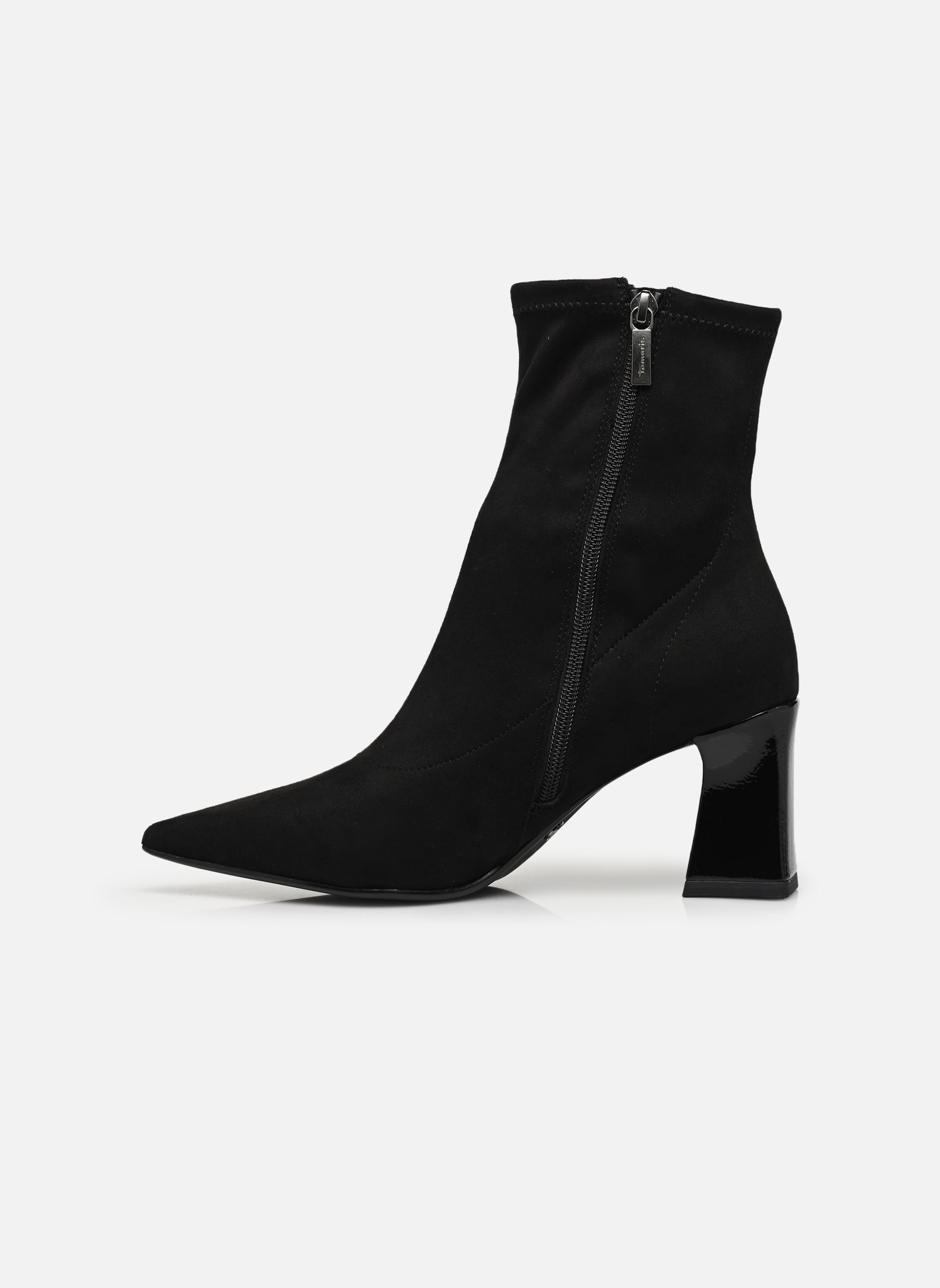 Enkellaarzen en boots 25023-43 dames zwart Tamaris Enkellaarzen en boots 25023-43 dames zwart BLACK UNI