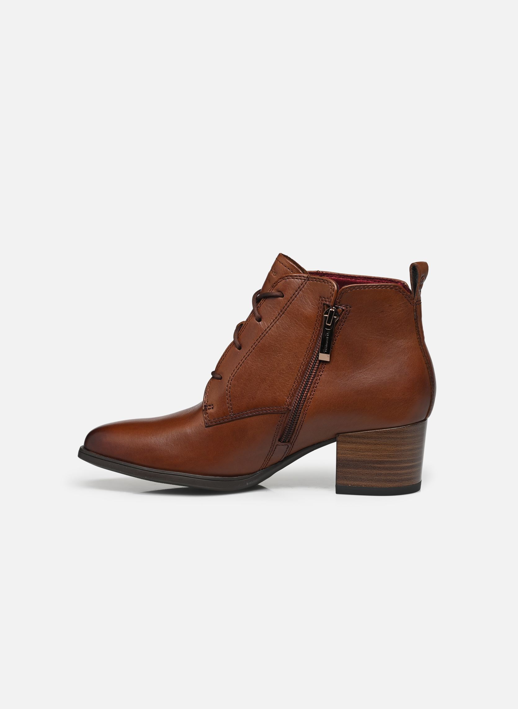 Stivaletti con lacci 25131-43 donna marrone Tamaris Stivaletti con lacci 25131-43 donna marrone COGNAC