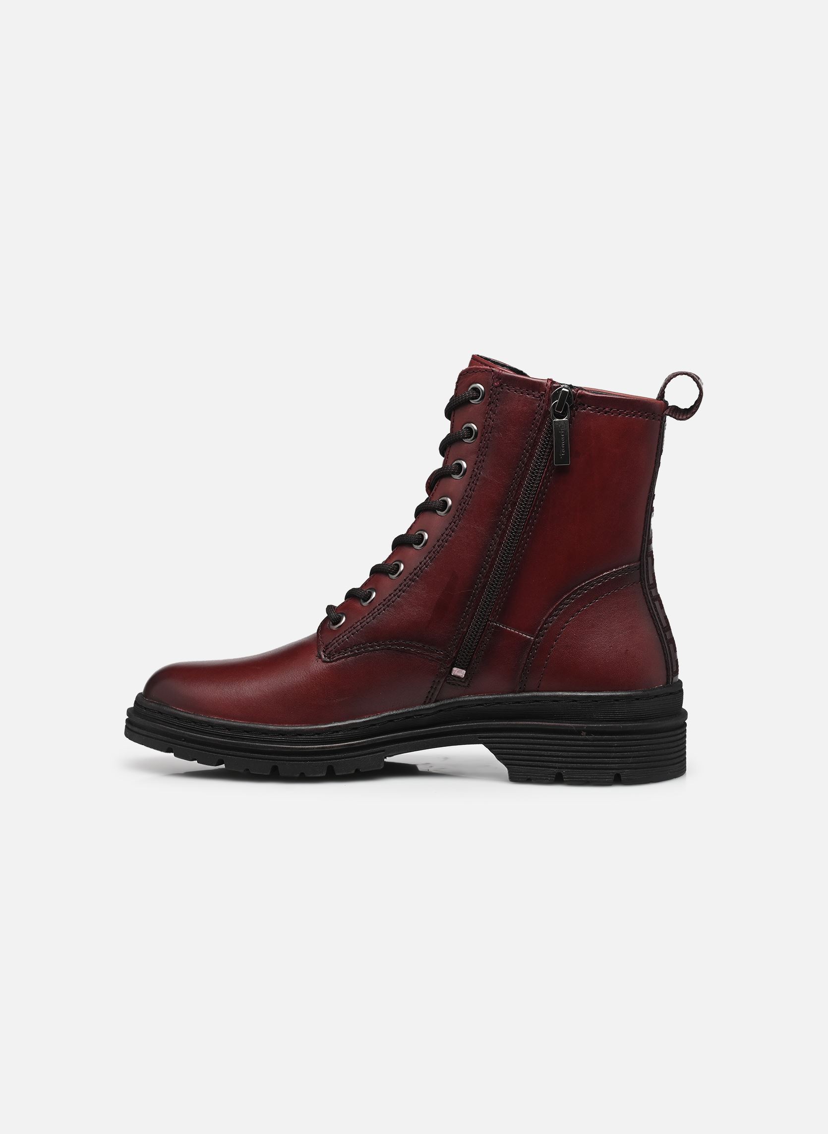 Veterlaarsjes 25230-41 dames rood Tamaris Veterlaarsjes 25230-41 dames rood RED