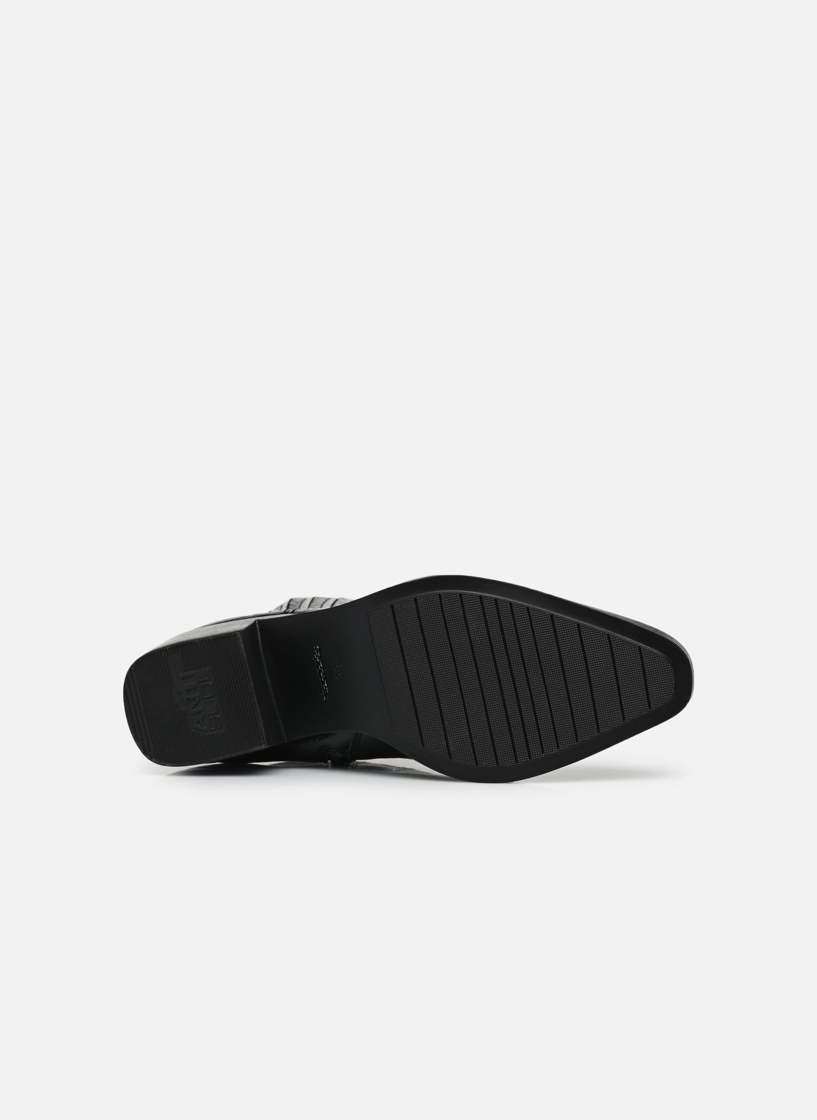 Lage enkellaarsjes 25310-43 dames zwart Tamaris Lage enkellaarsjes 25310-43 dames zwart BLACK CROCO
