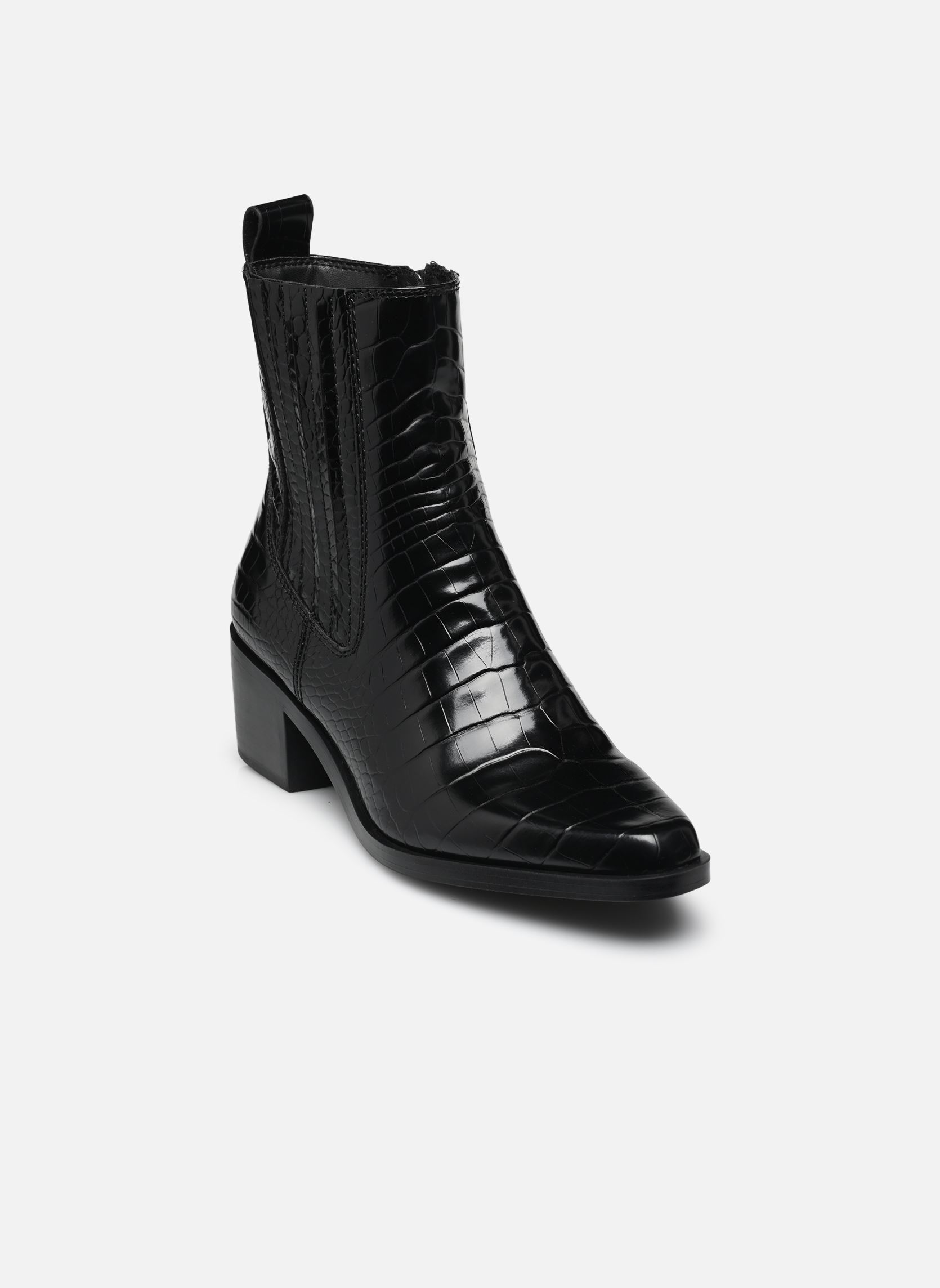 Lage enkellaarsjes 25310-43 dames zwart Tamaris Lage enkellaarsjes 25310-43 dames zwart BLACK CROCO