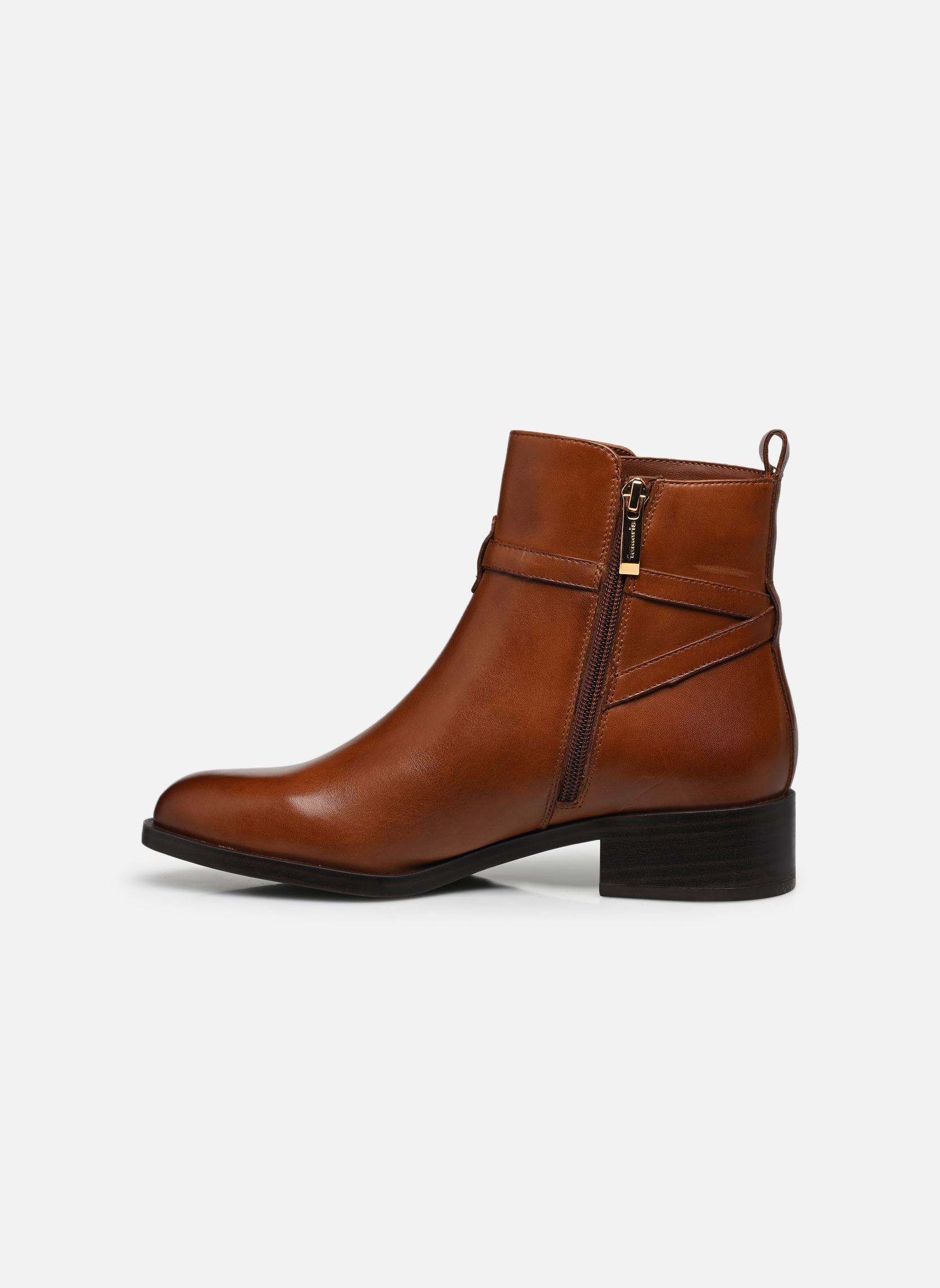 Enkellaarzen en boots 25321-43 dames bruin Tamaris Enkellaarzen en boots 25321-43 dames bruin COGNAC