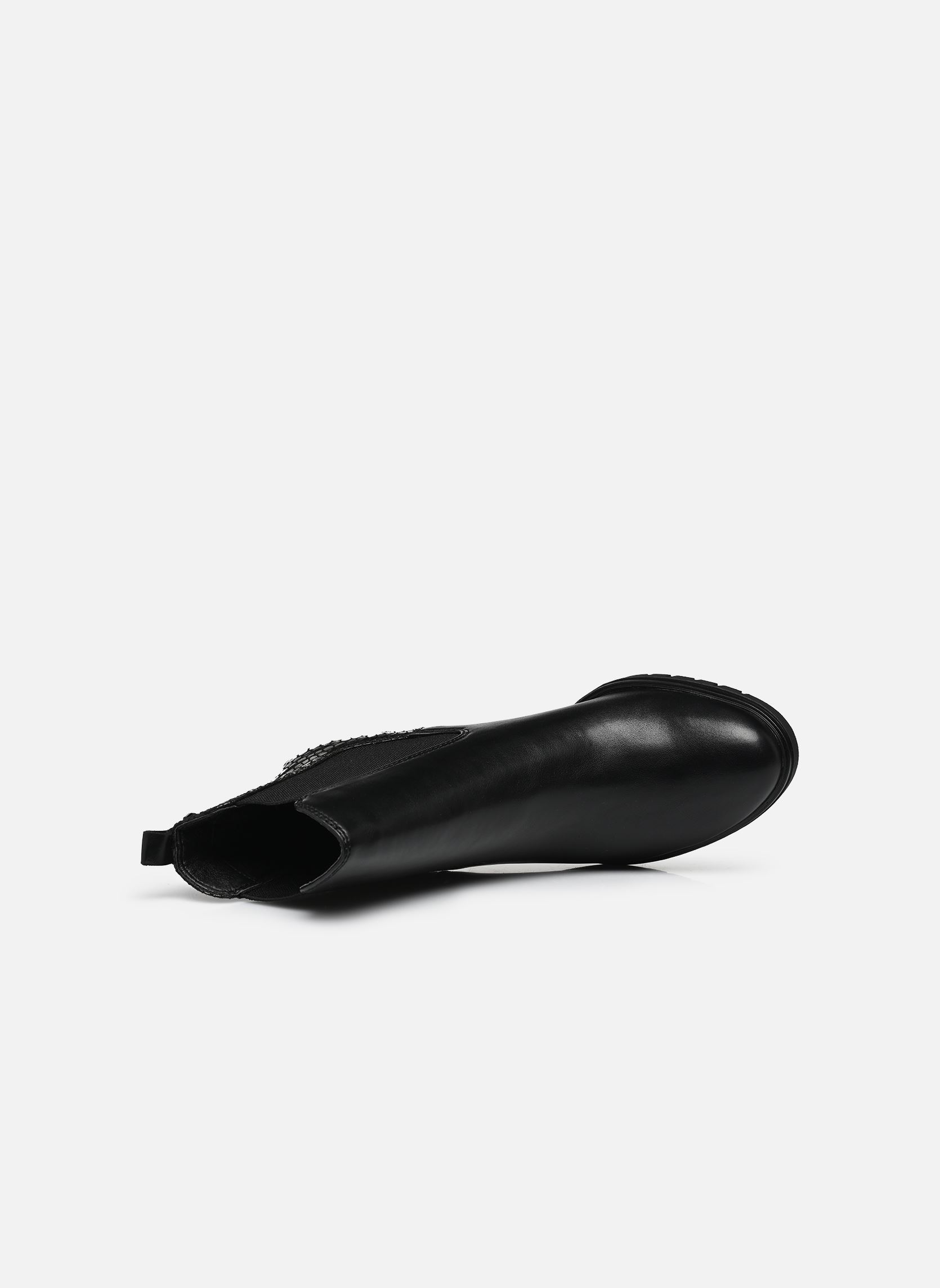 Enkellaarzen en boots 25351-41 dames zwart Tamaris Enkellaarzen en boots 25351-41 dames zwart BLACK/STRUCT.