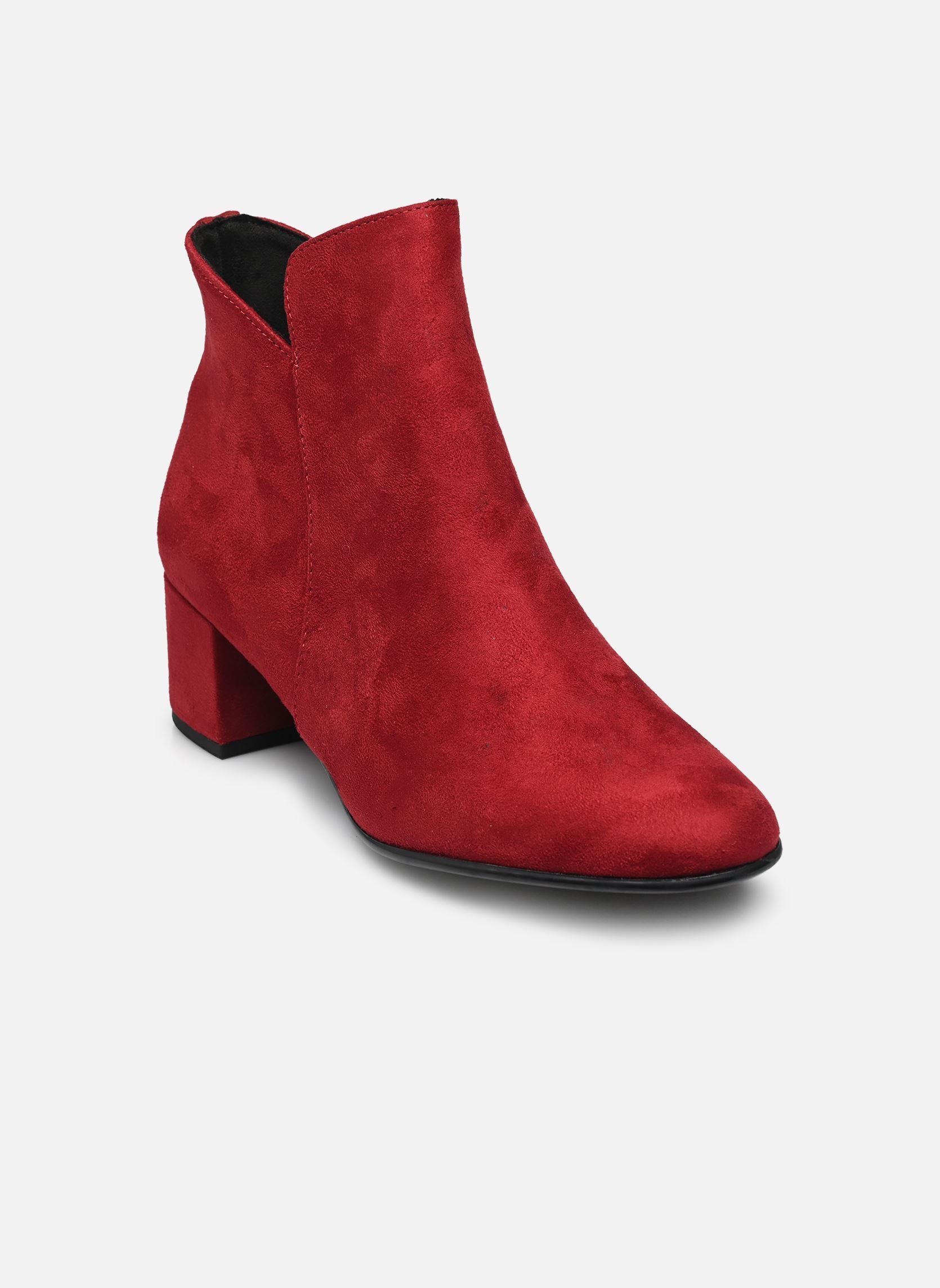 Bottines et boots 25354-43 femme rouge Tamaris Bottines et boots 25354-43 femme rouge RED