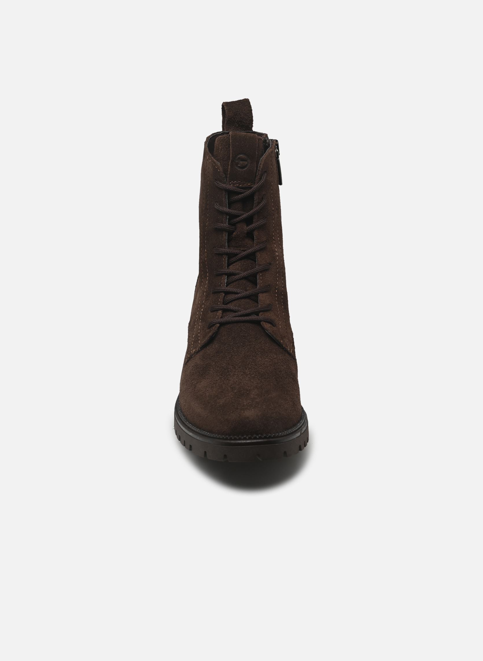 Bottines à lacets 25402-43 femme marron Tamaris Bottines à lacets 25402-43 femme marron MOCCA SUEDE