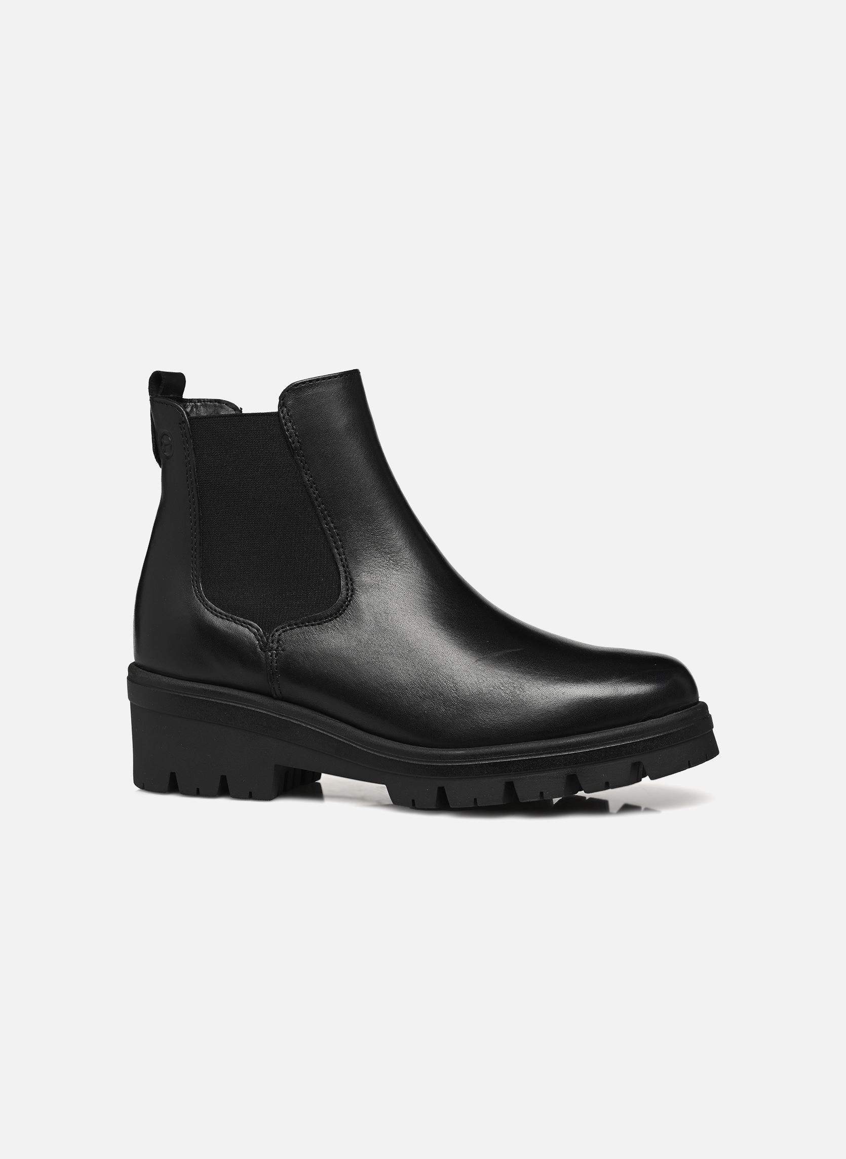 Enkellaarzen en boots 25446-43 dames zwart Tamaris Enkellaarzen en boots 25446-43 dames zwart BLACK