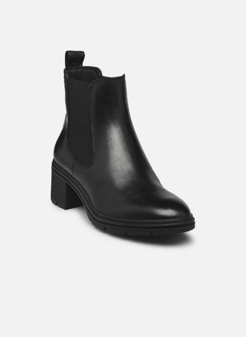 Femme Cuir Bottine Lacets Bottine Noir Tamaris Femme Bottine