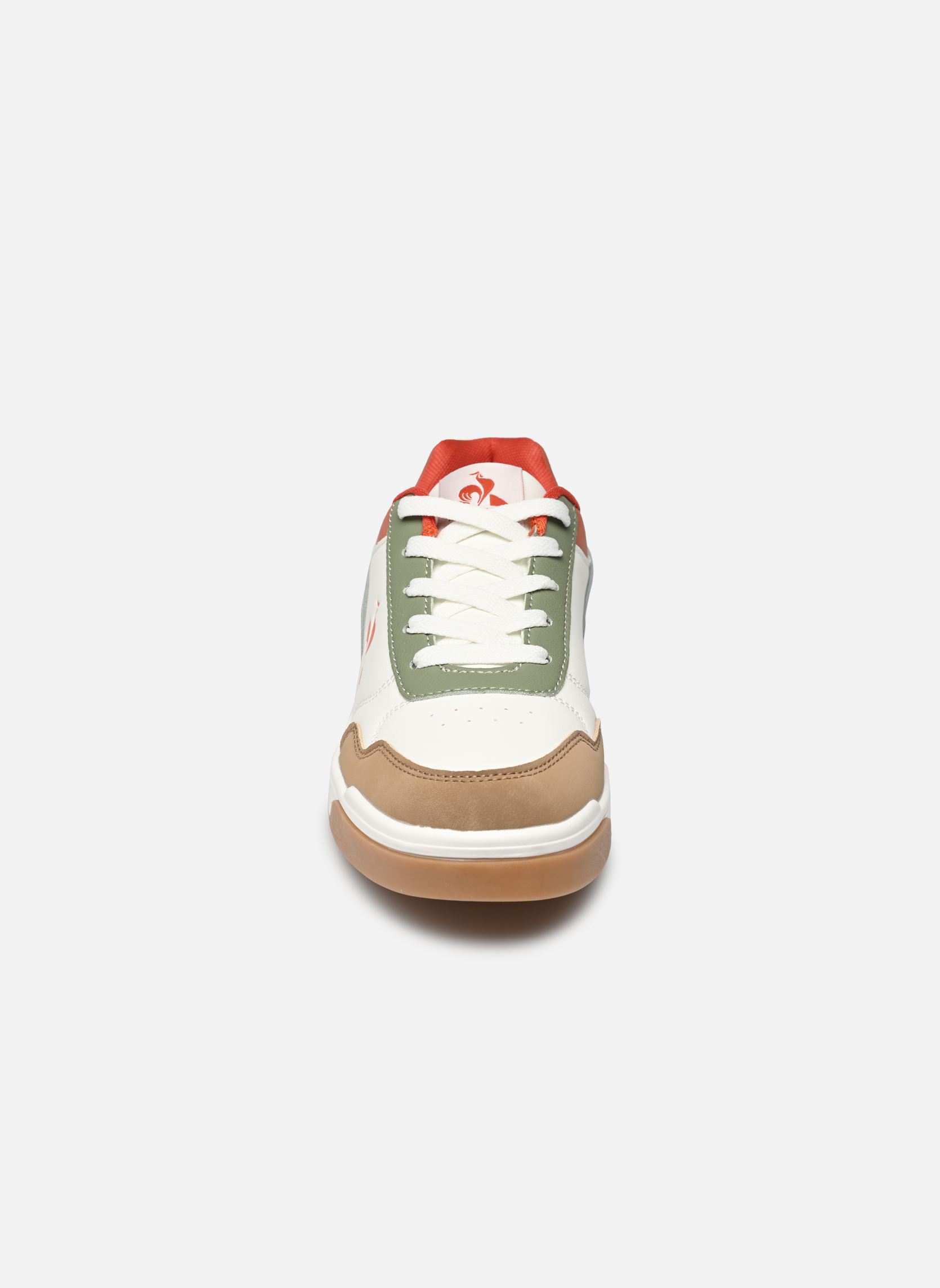 Sneaker LCS COURT BREAKER GS jungen weiß Le Coq Sportif Sneaker LCS COURT BREAKER GS jungen weiß Optical White/Orange