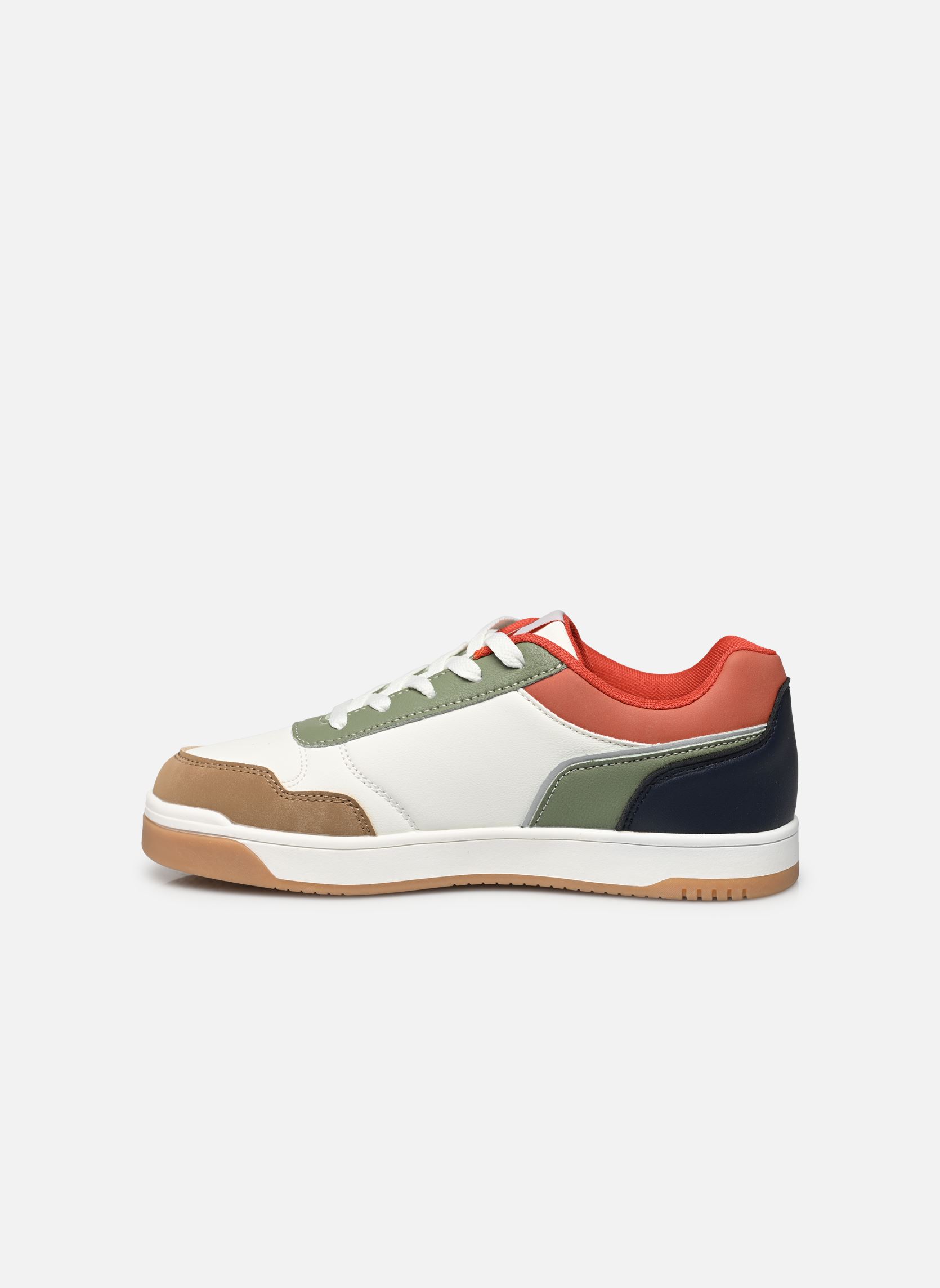 Sneaker LCS COURT BREAKER GS jungen weiß Le Coq Sportif Sneaker LCS COURT BREAKER GS jungen weiß Optical White/Orange
