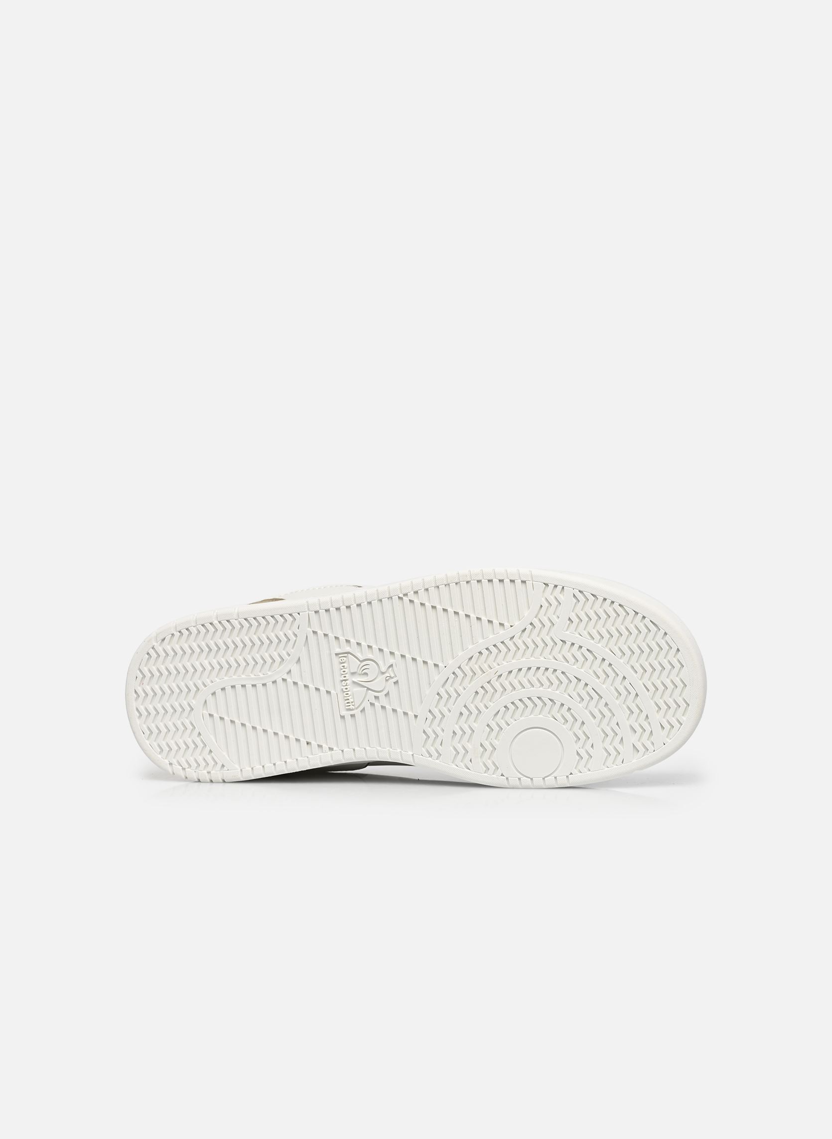 Baskets LCS COURT BREAKER GS fille blanc Le Coq Sportif Baskets LCS COURT BREAKER GS fille blanc optical white/champagne