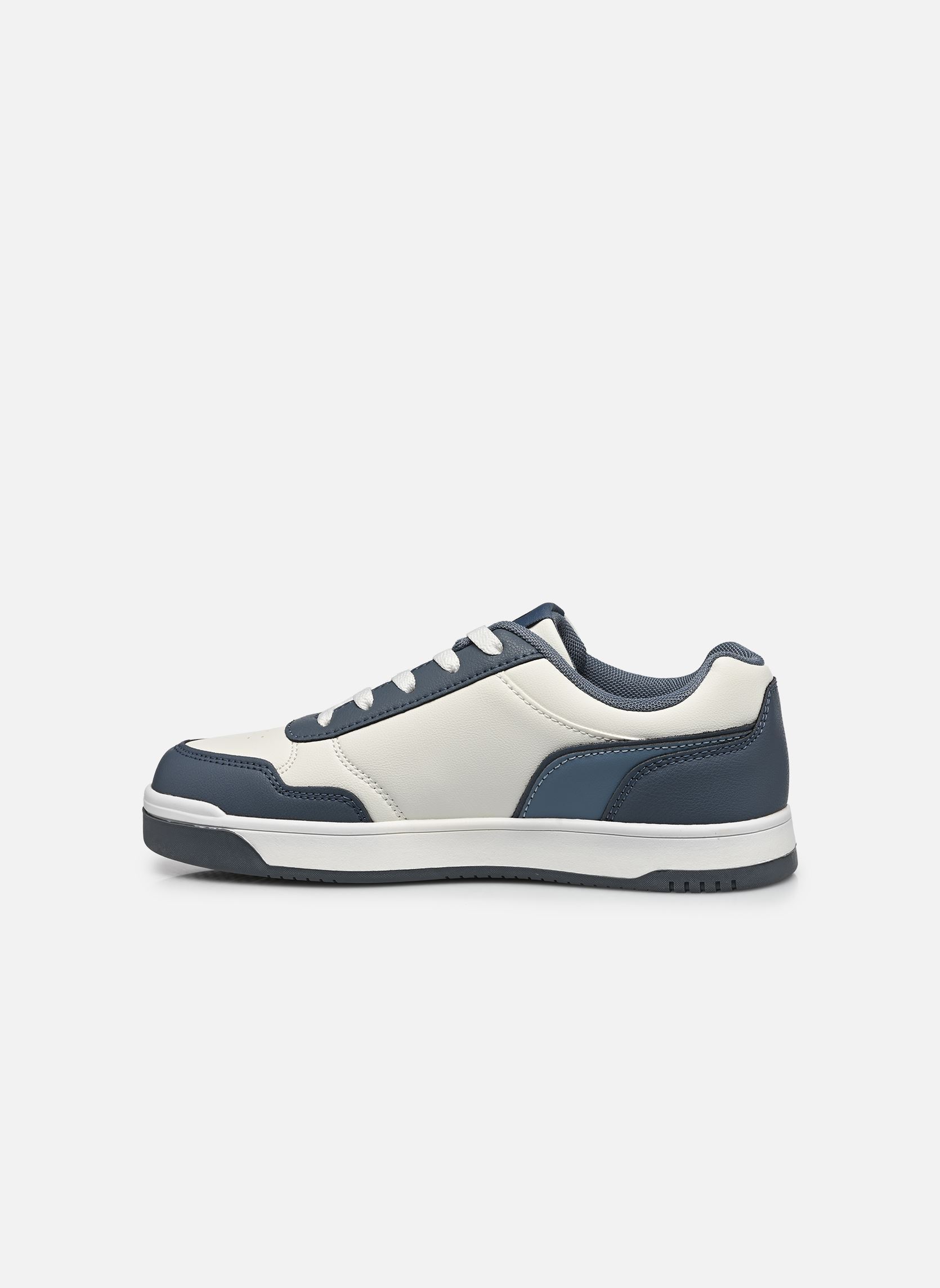Baskets LCS COURT BREAKER GS garçon blanc Le Coq Sportif Baskets LCS COURT BREAKER GS garçon blanc optical white/ashley blue