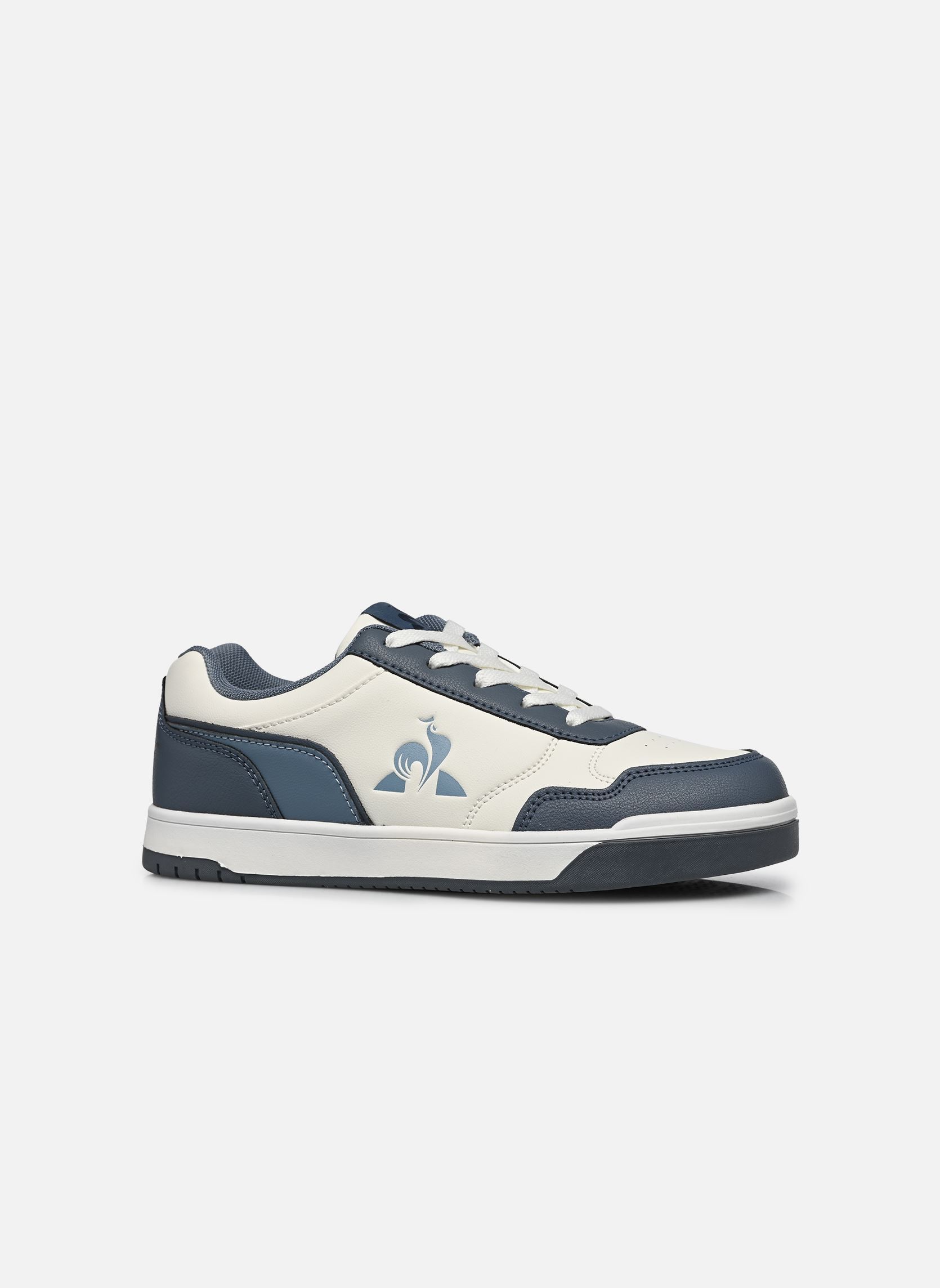 Baskets LCS COURT BREAKER GS garçon blanc Le Coq Sportif Baskets LCS COURT BREAKER GS garçon blanc optical white/ashley blue